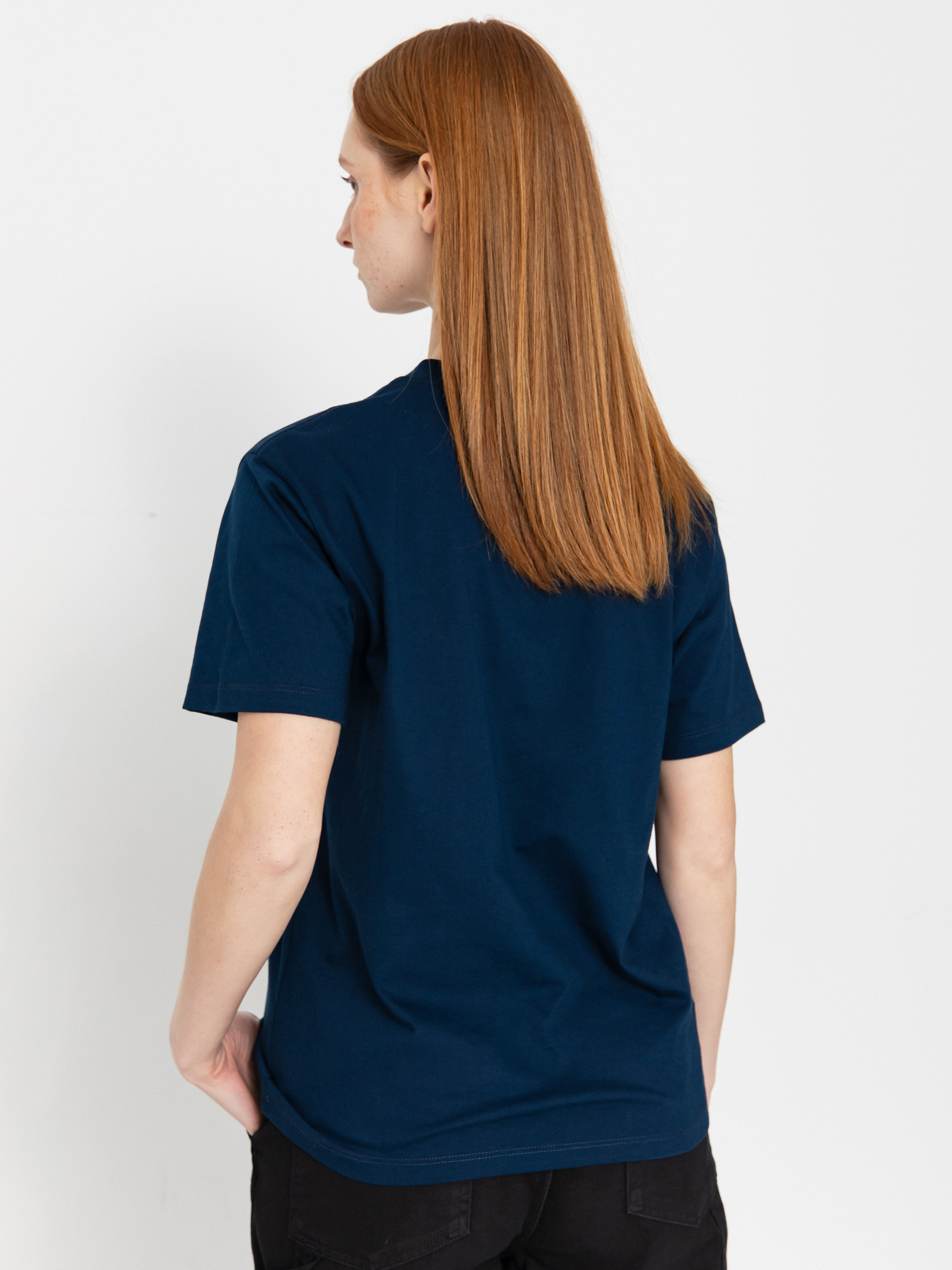 T-shirt Carhartt WIP Pocket Heart Wmn (ink/red)