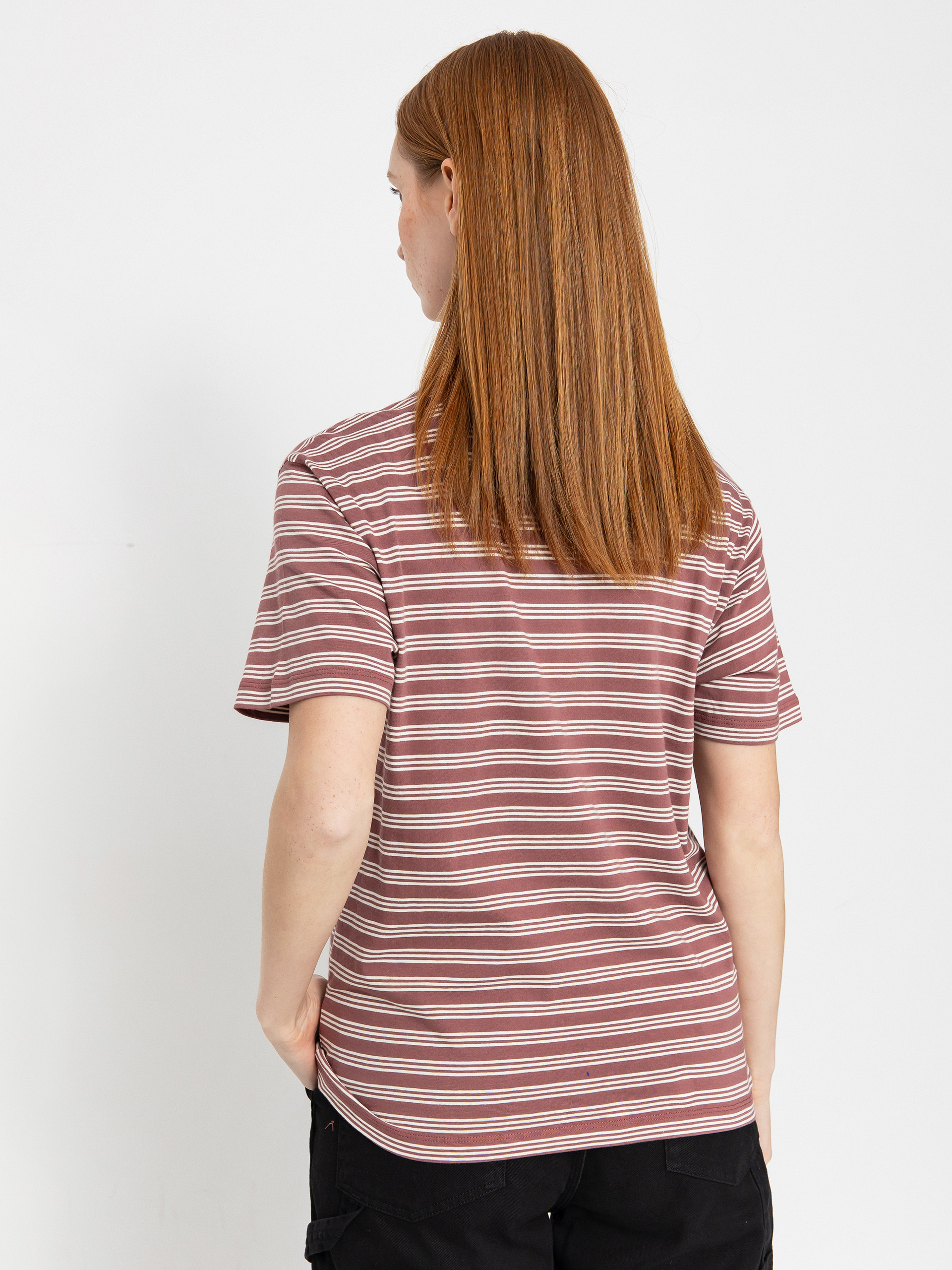 T-shirt Carhartt WIP Sydney Wmn (sydney stripe/dusky pink)