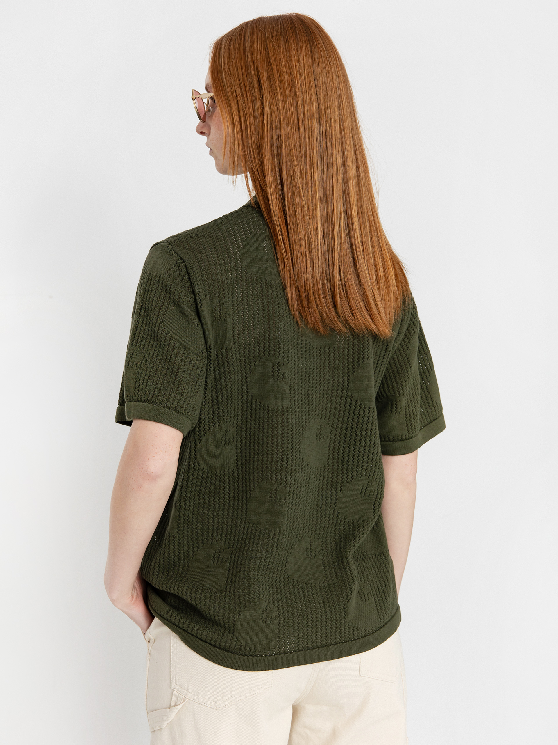 Koszula Carhartt WIP Temple Knit Wmn (dollar green)