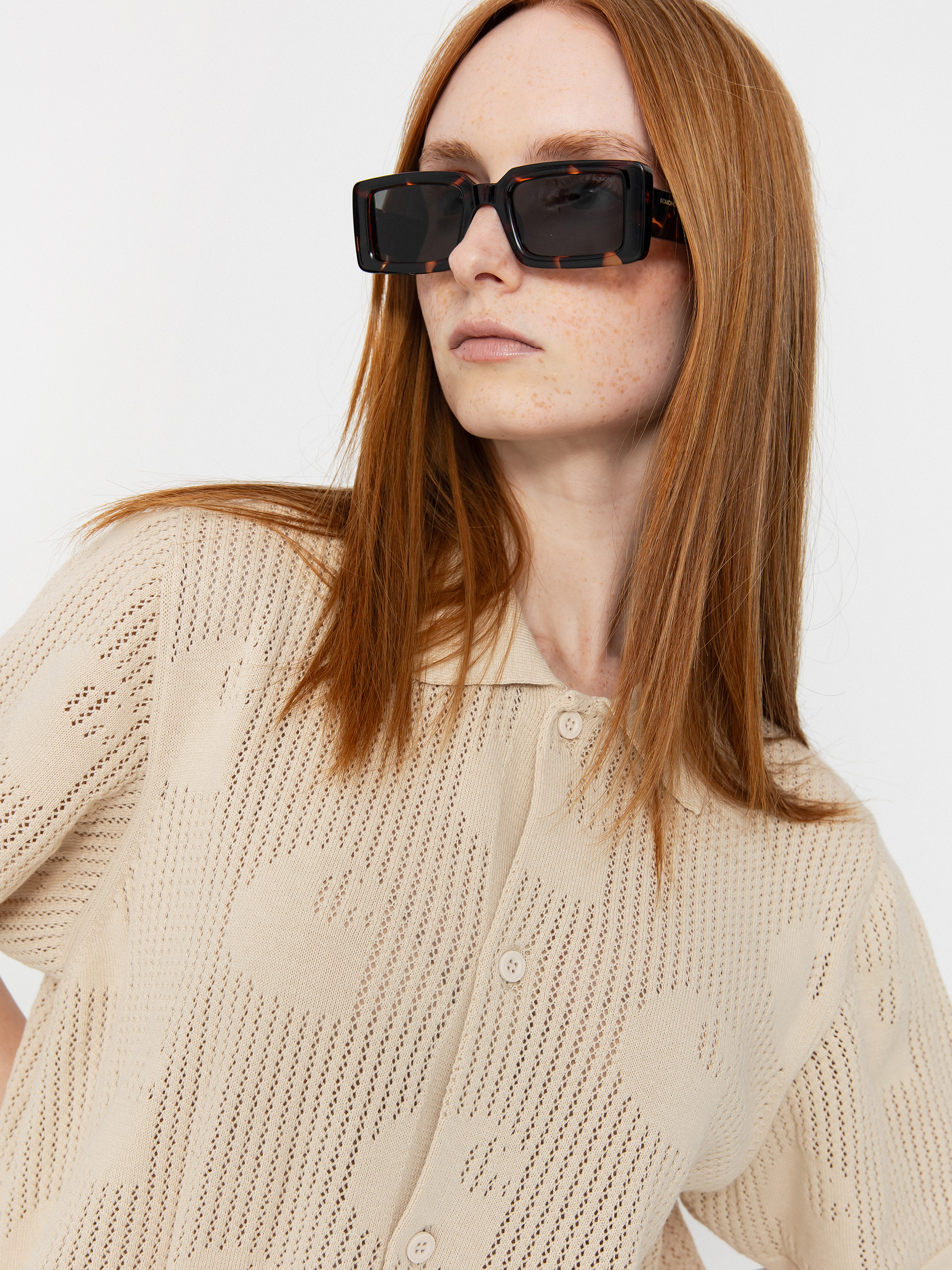 Koszula Carhartt WIP Temple Knit Wmn (fleur de sel)