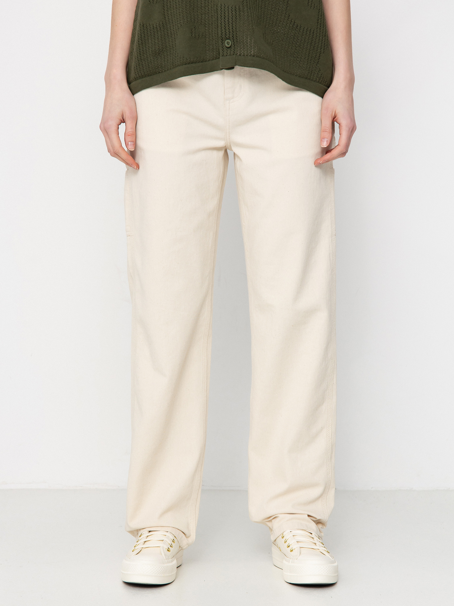 Spodnie Carhartt WIP Drewe Wmn (natural)