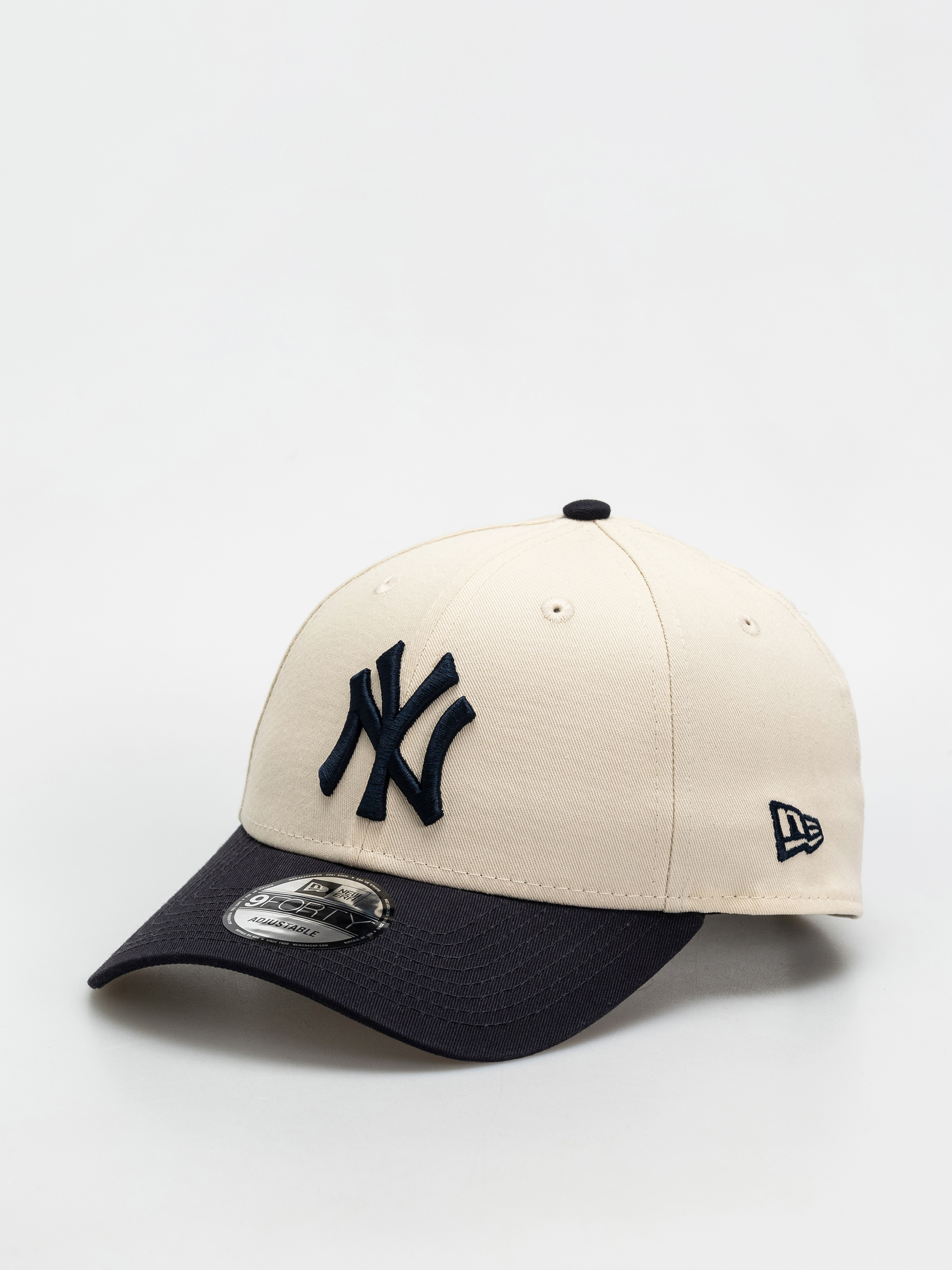 Czapka z daszkiem New Era Colour Block 9Forty New York Yankees (light beige)