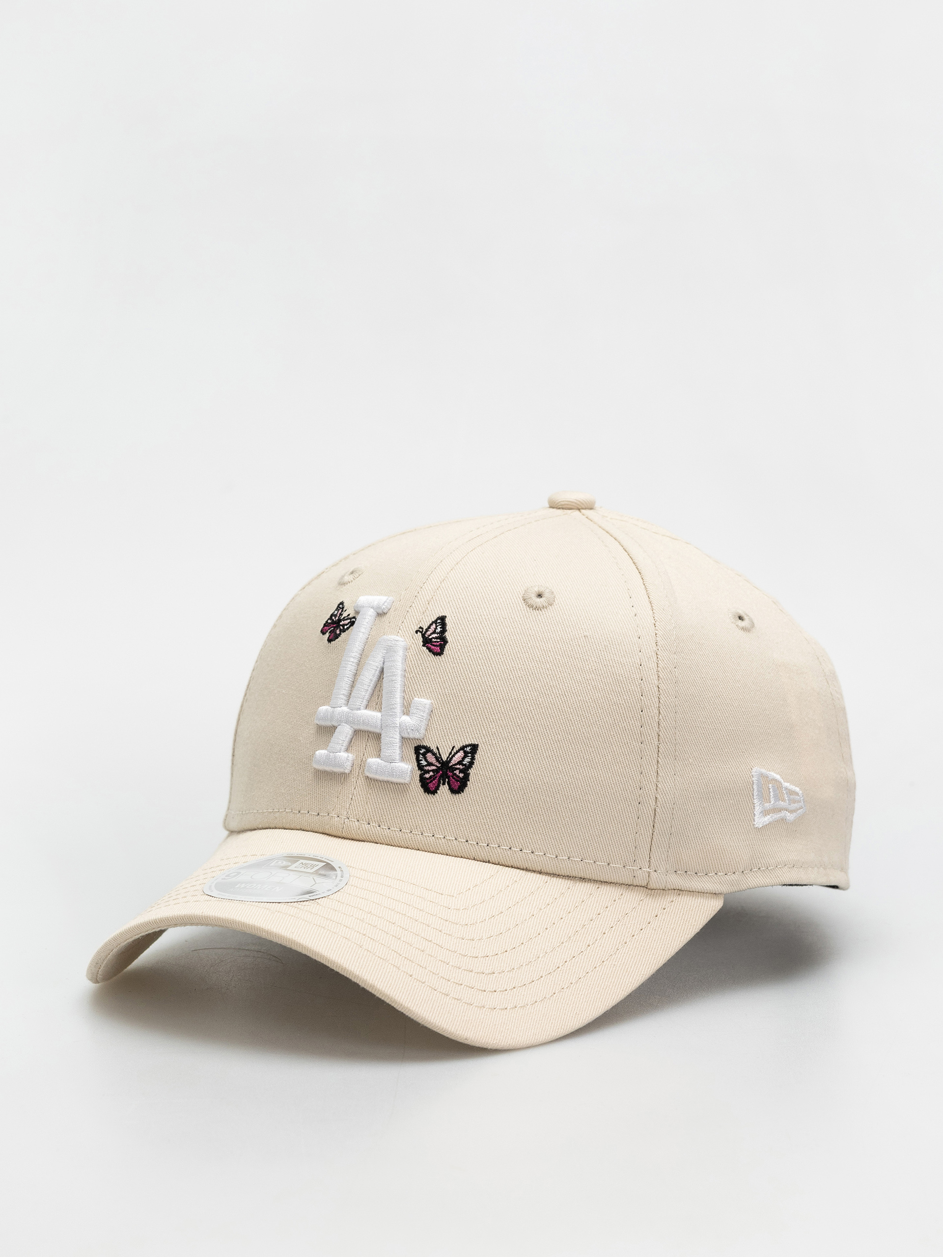 Czapka z daszkiem New Era Icon 9Forty La Dodgers Wmn (light beige)