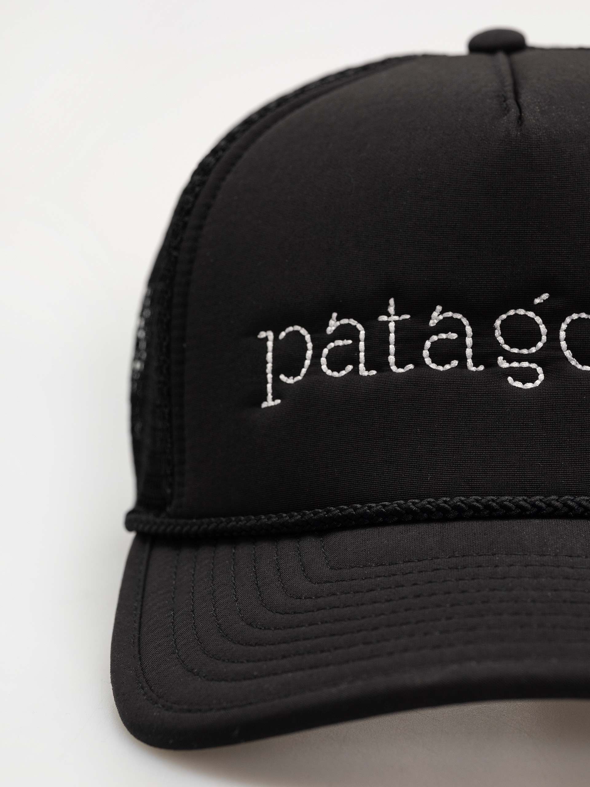 Czapka z daszkiem Patagonia Broadcaster (strata text/black)