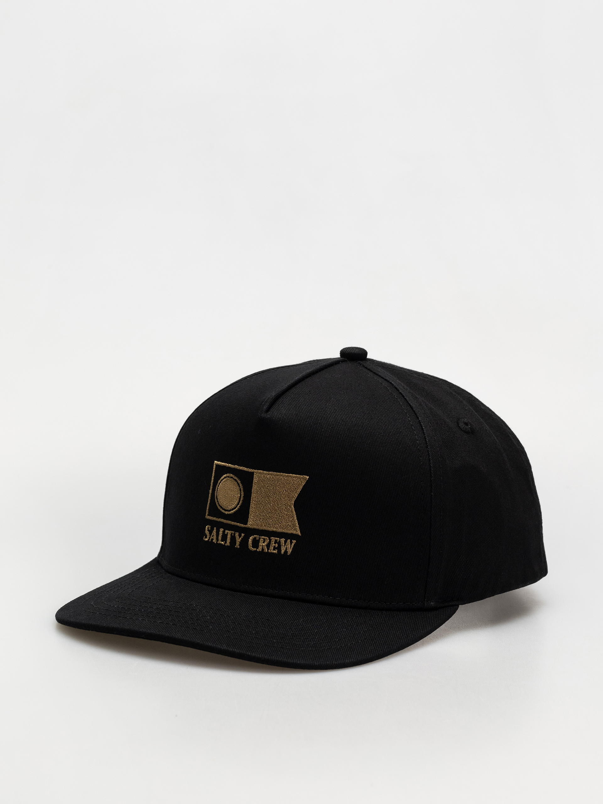 Czapka z daszkiem Salty Crew Flagship 5 Panel (black)