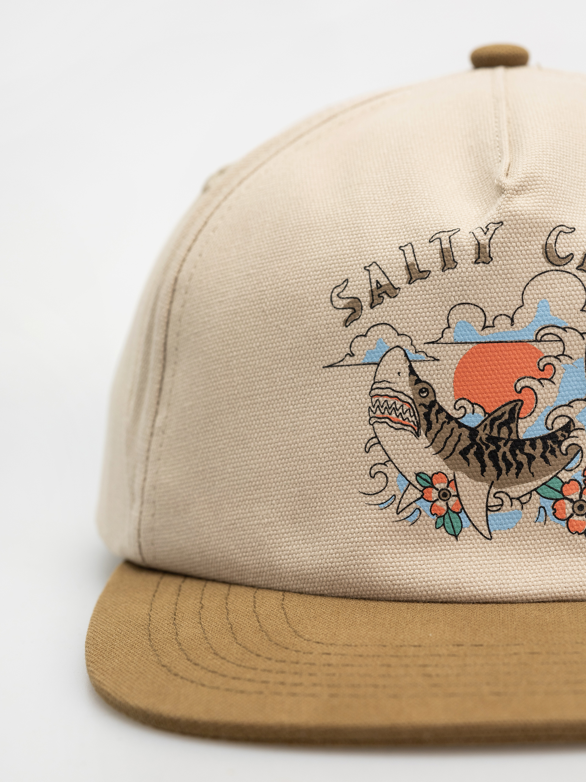 Czapka z daszkiem Salty Crew Hopper 5 Panel (oyster/brown)