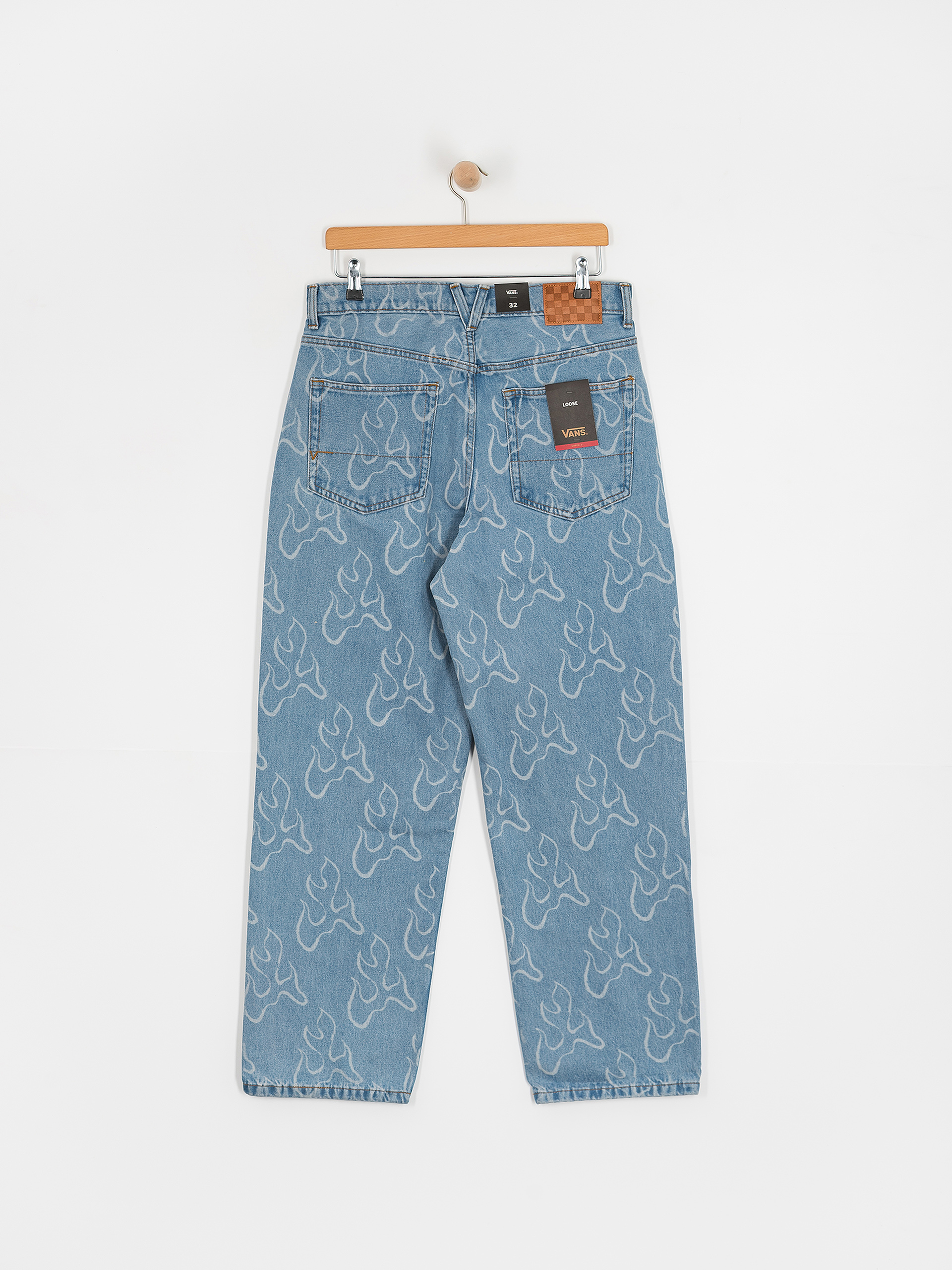 Spodnie Vans Check 5 Blaze Loose Denim (stonewash/blue)