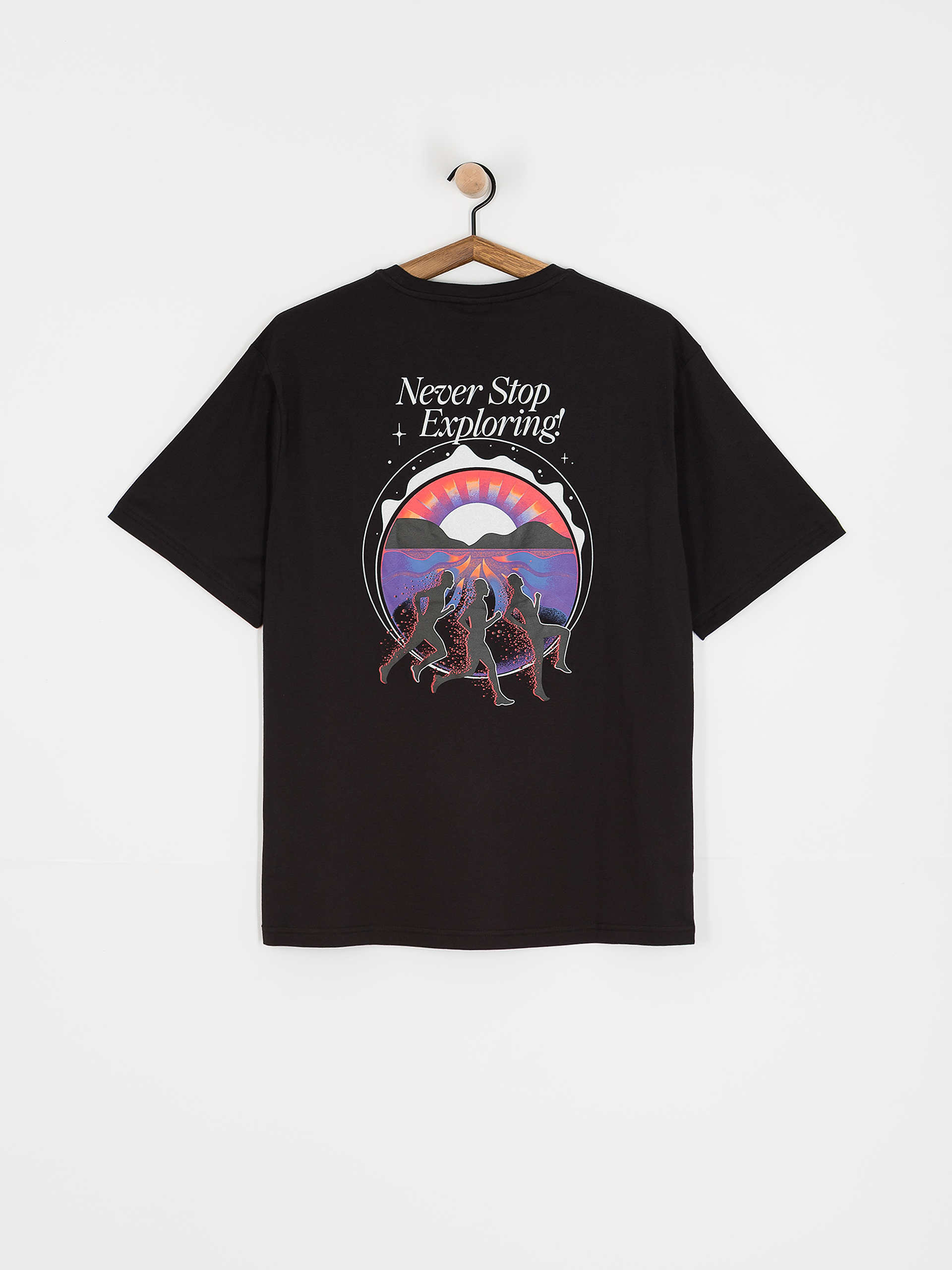 T-shirt The North Face Mountain Fun Oversized - czarny (tnf