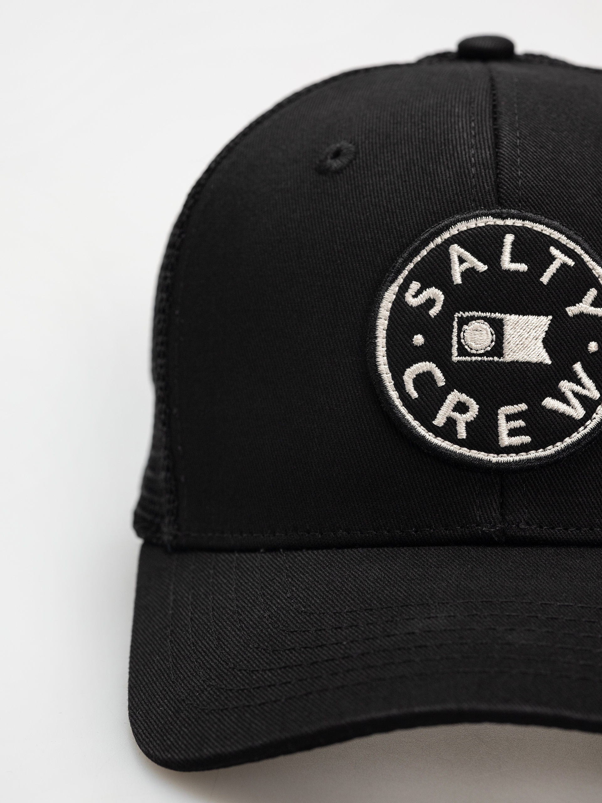 Czapka z daszkiem Salty Crew Watermark Retro Trucker (black)
