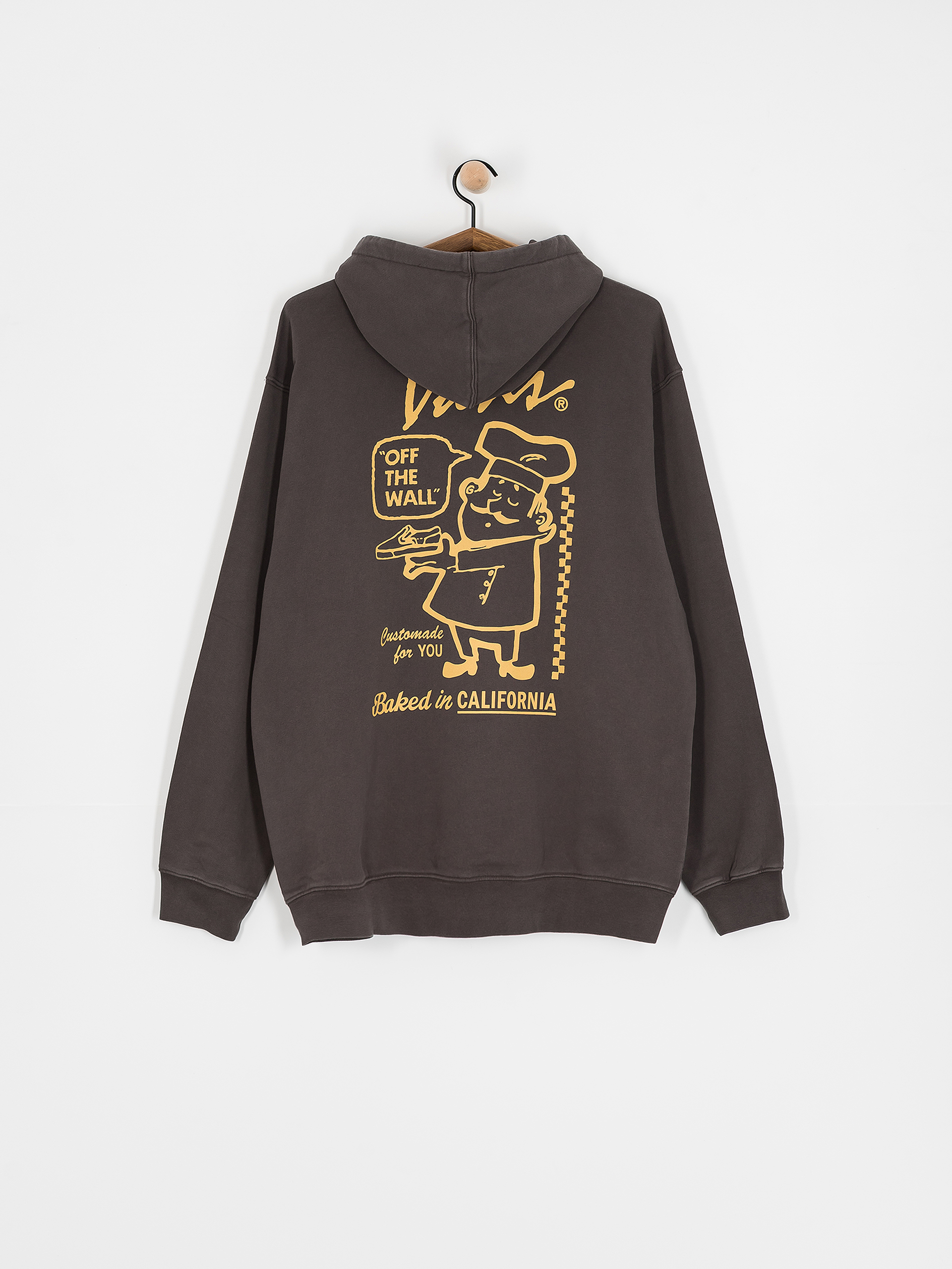 Bluza z kapturem Vans 66 Baked In Loose Ft HD (black)