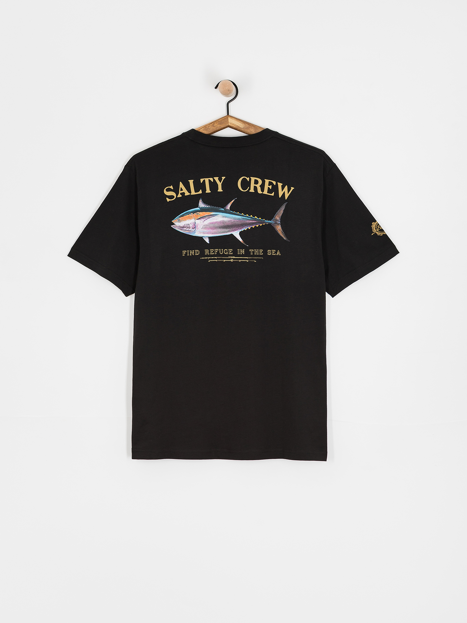 T-shirt Salty Crew Big Blue Premium (black)