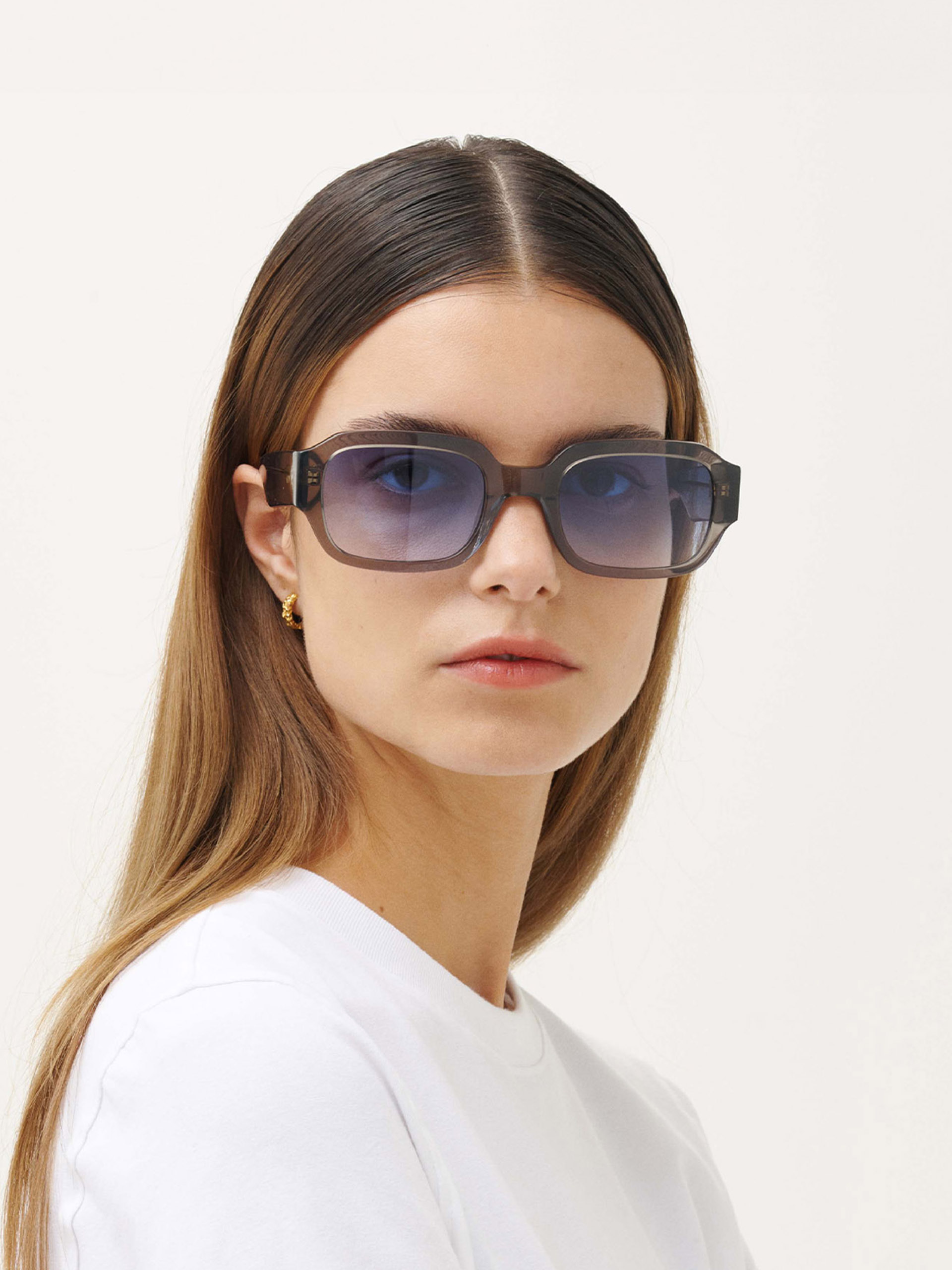 Okulary przeciwsłoneczne MessyWeekend Downey (grey crystal/blue)