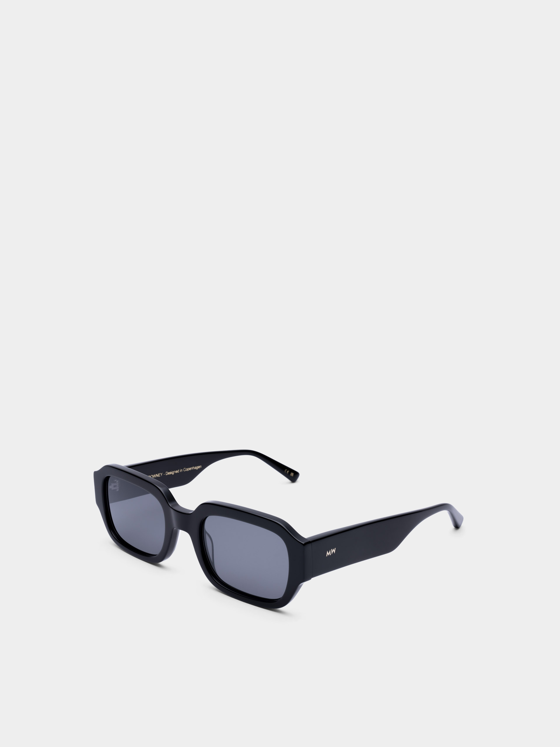 Okulary przeciwsu0142oneczne MessyWeekend Downey (black/grey)