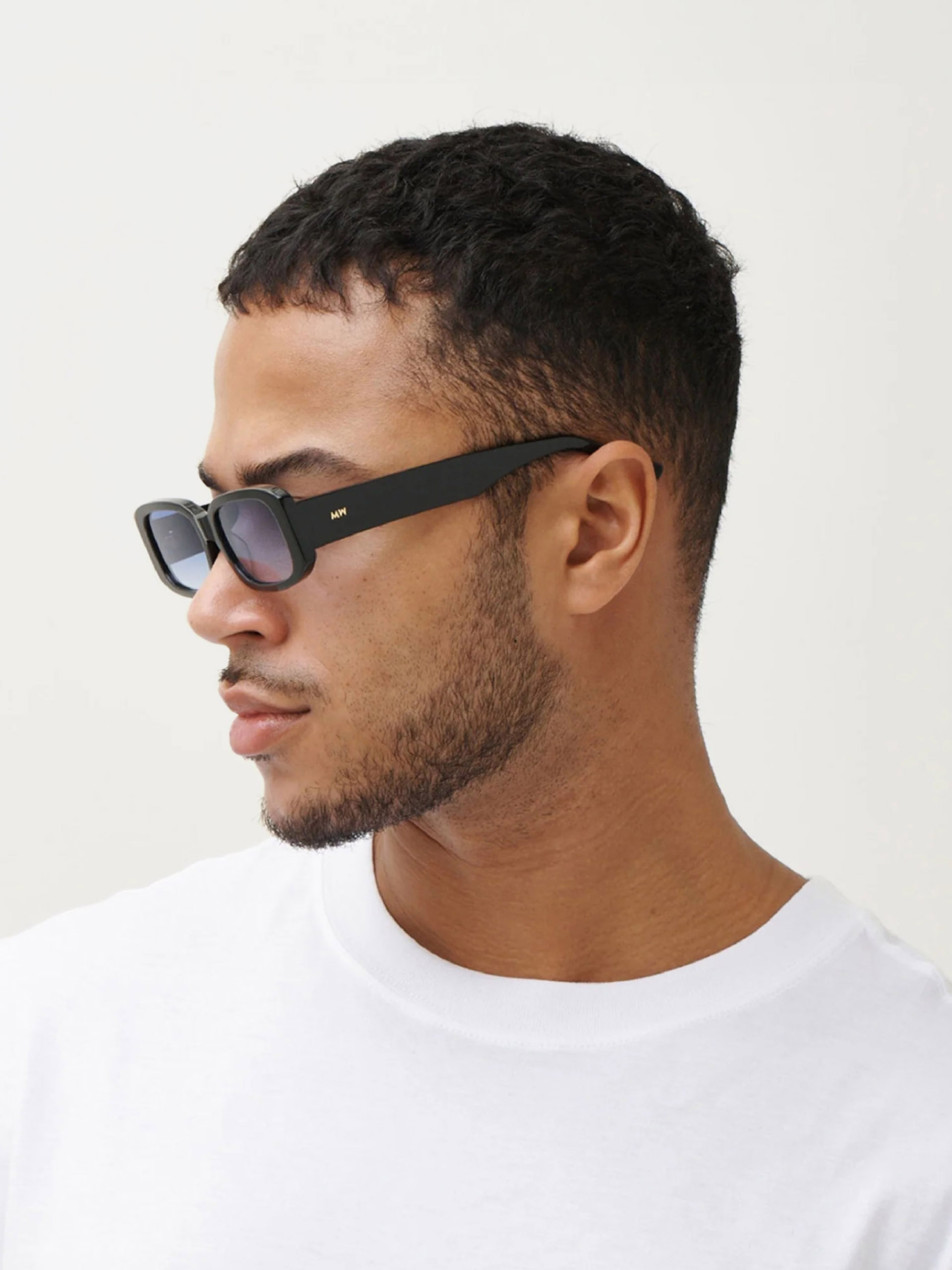 Okulary przeciwsłoneczne MessyWeekend Roxie (black/gradient blue)