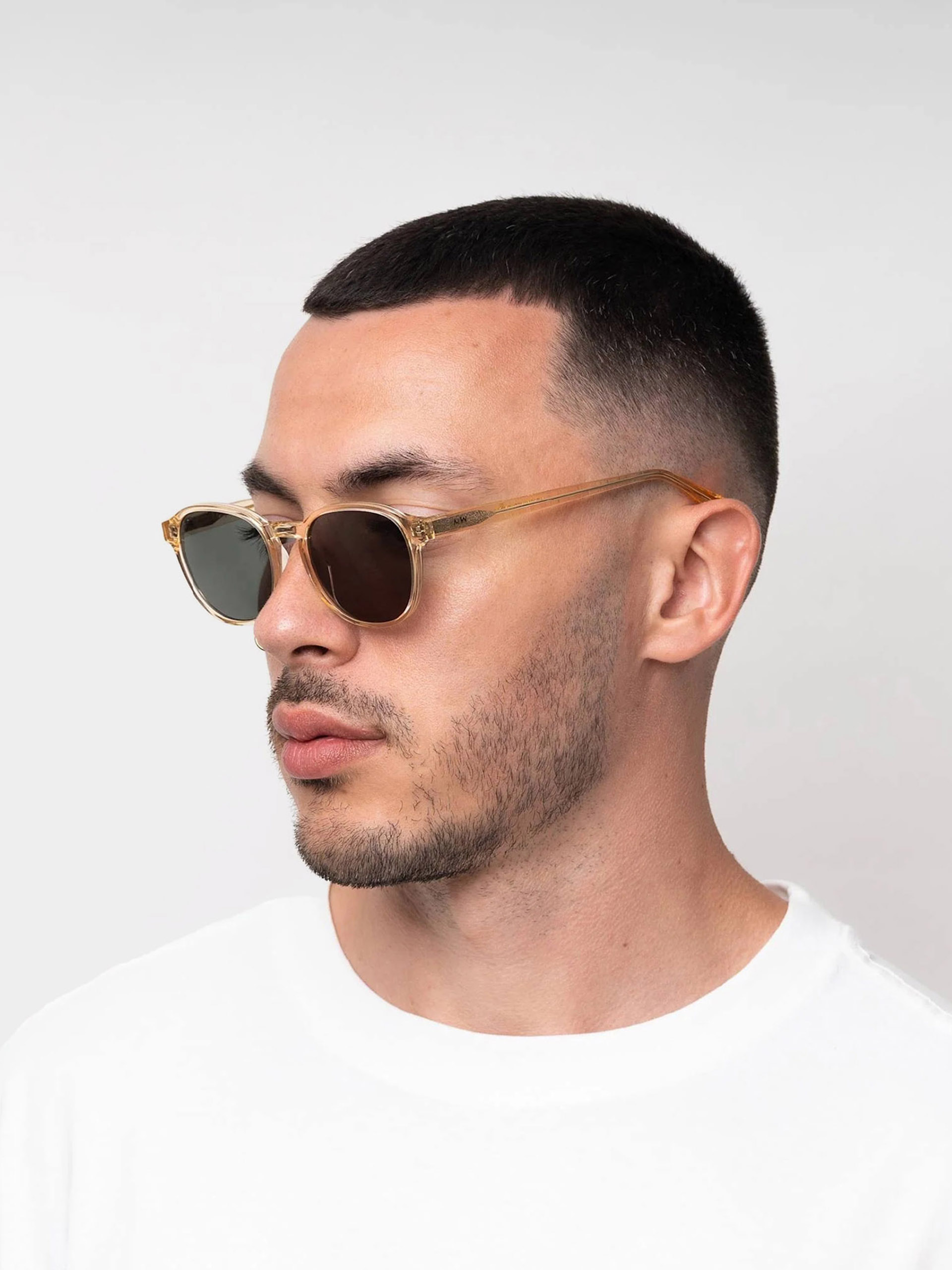 Okulary przeciwsłoneczne MessyWeekend Ryan (champagne/green)