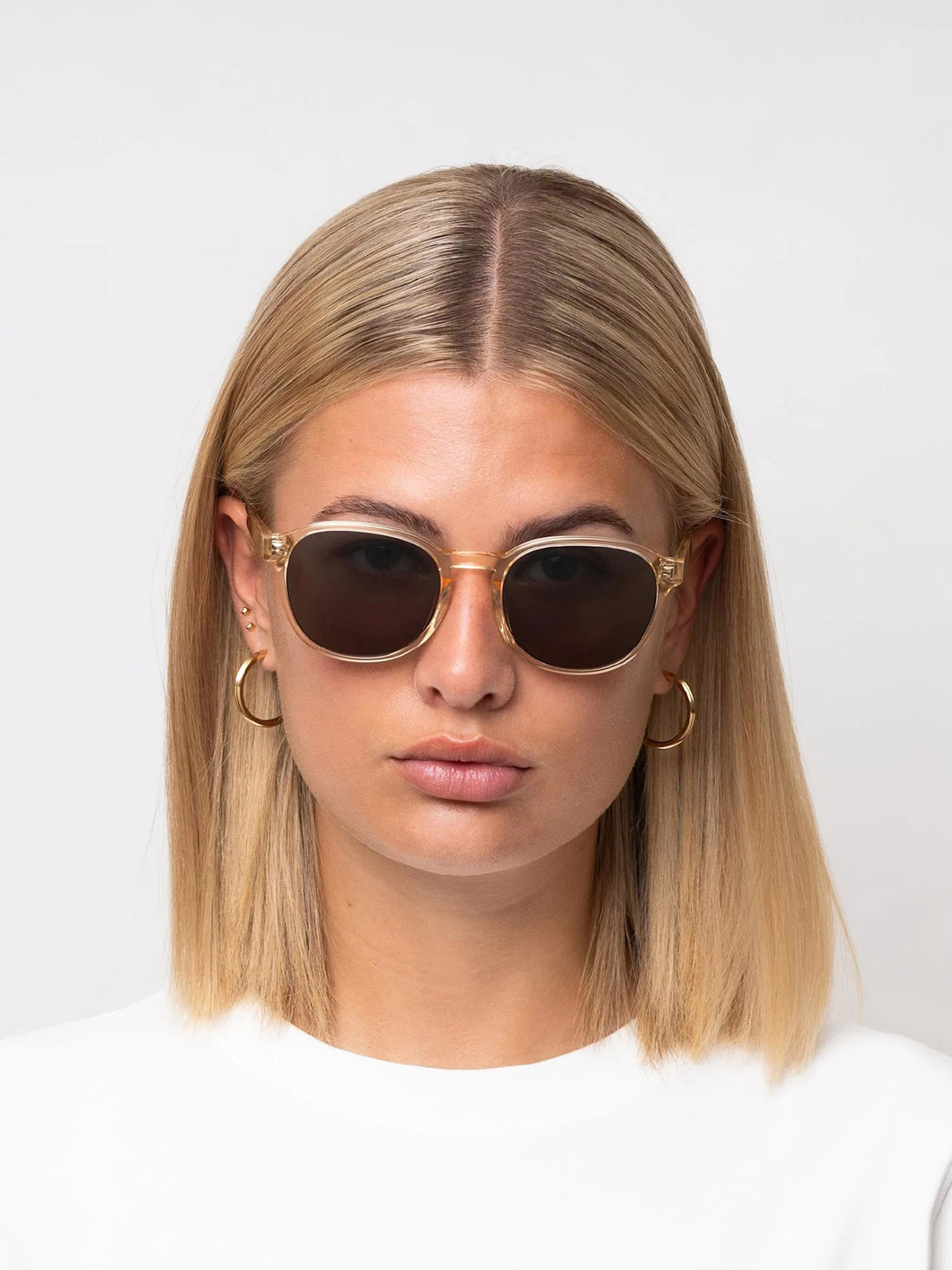 Okulary przeciwsłoneczne MessyWeekend Ryan (champagne/green)