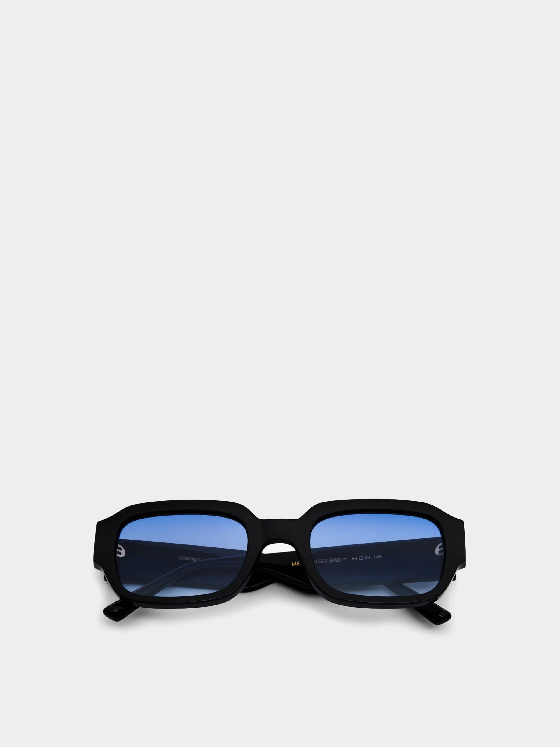 Okulary przeciwsłoneczne MessyWeekend Downey (black/gradient blue)