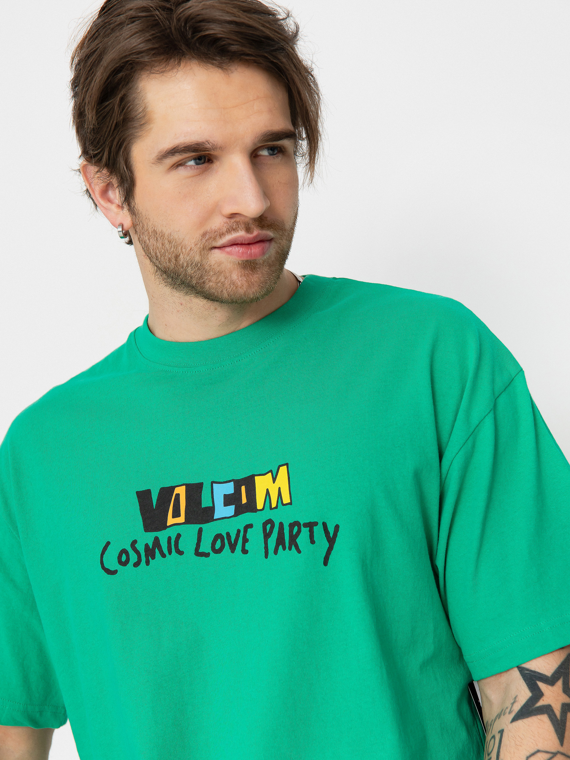 T-shirt Volcom Fa Bob Mollema 2 Lse (mint)