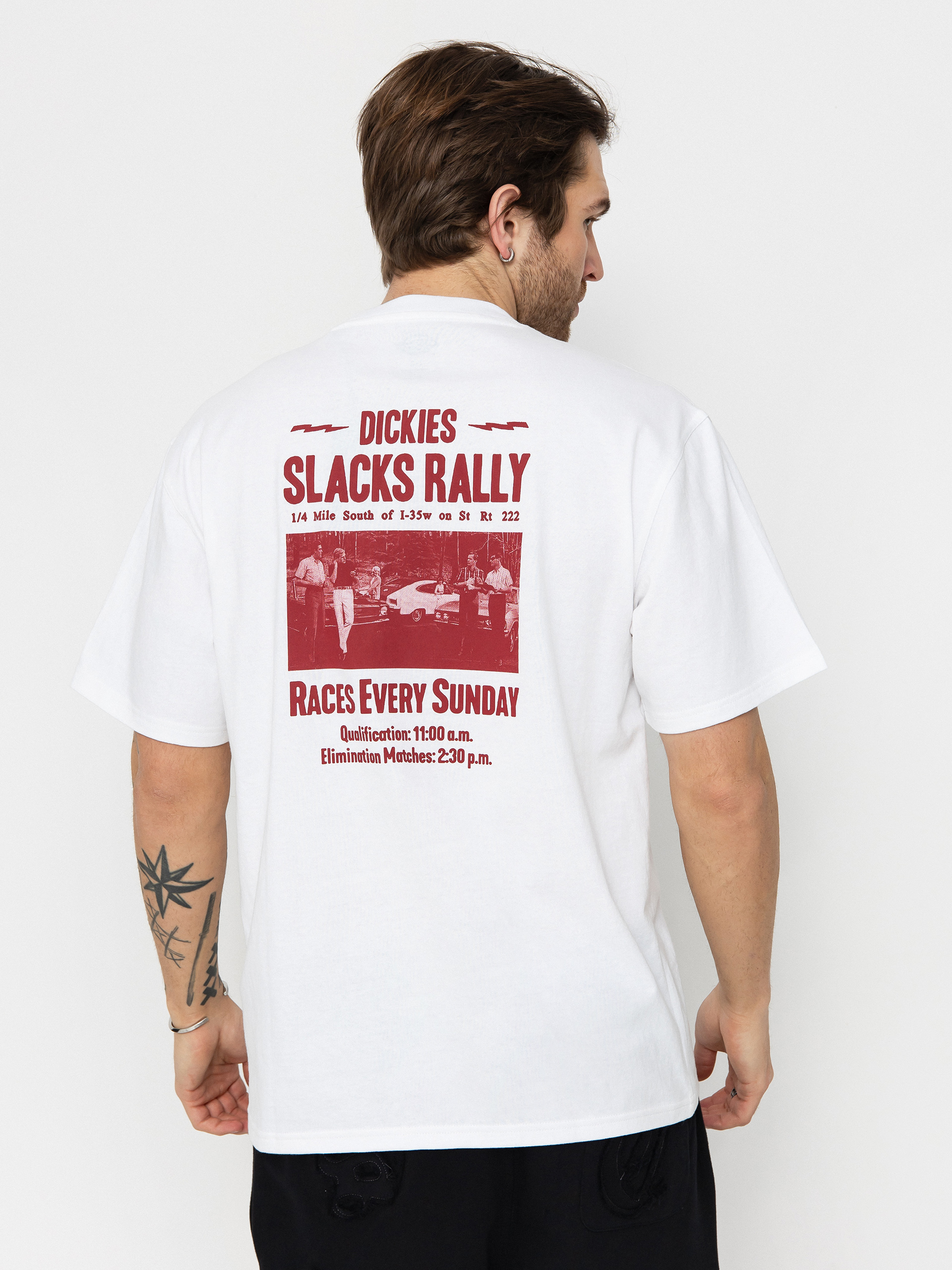 T-shirt Dickies Slacks Rally (white)