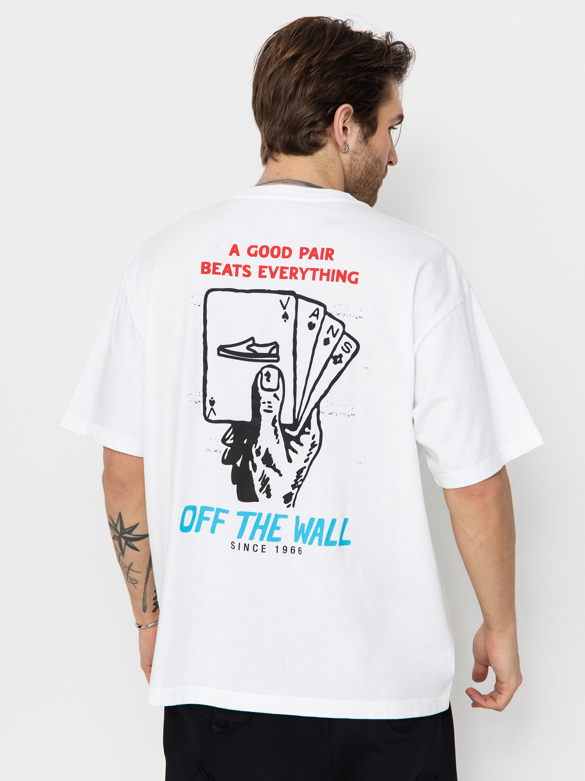 T-shirt Vans A Good Pair Loose (white)