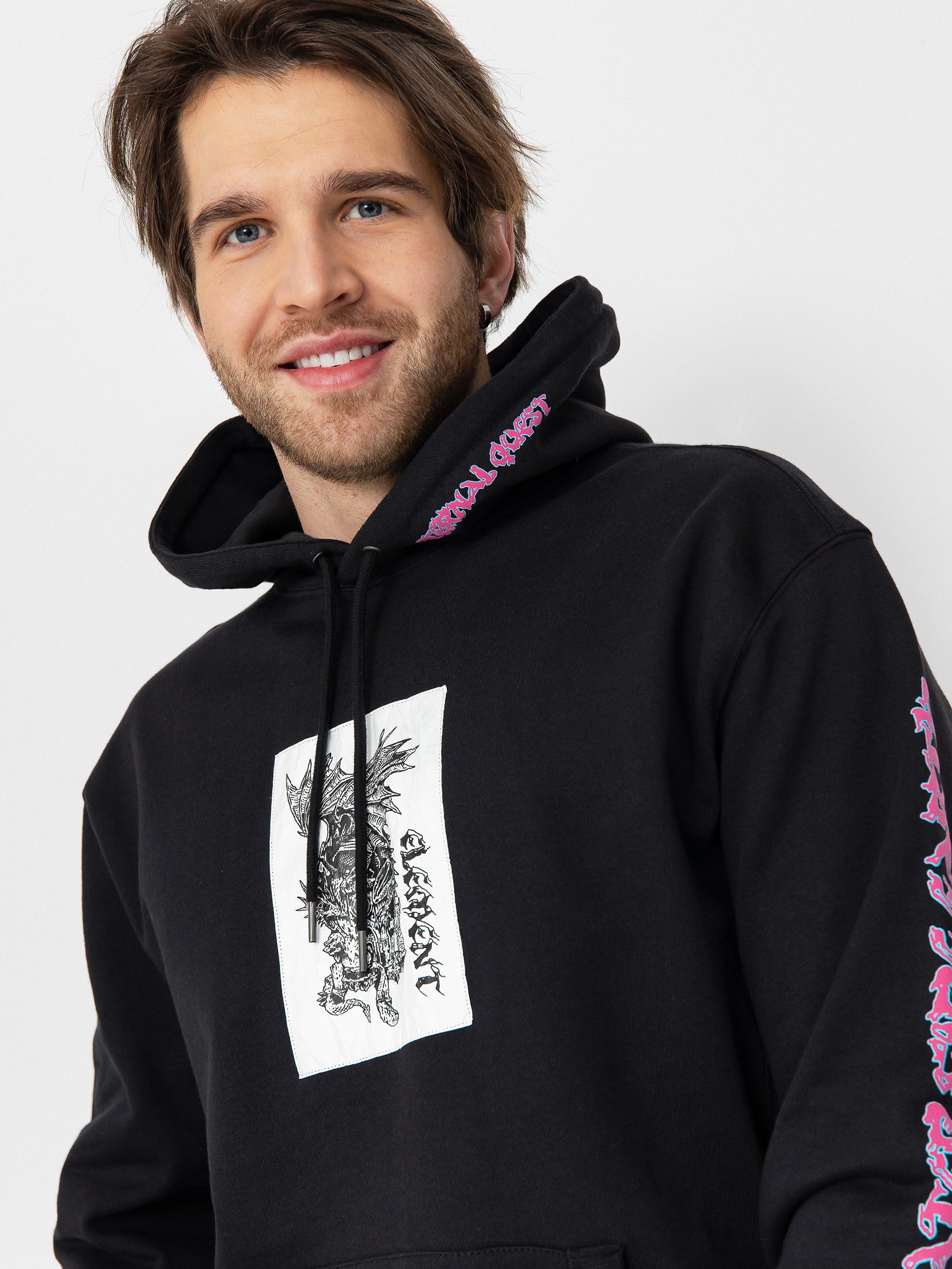 Bluza z kapturem Element Ffnc Dragon HD (flint black)