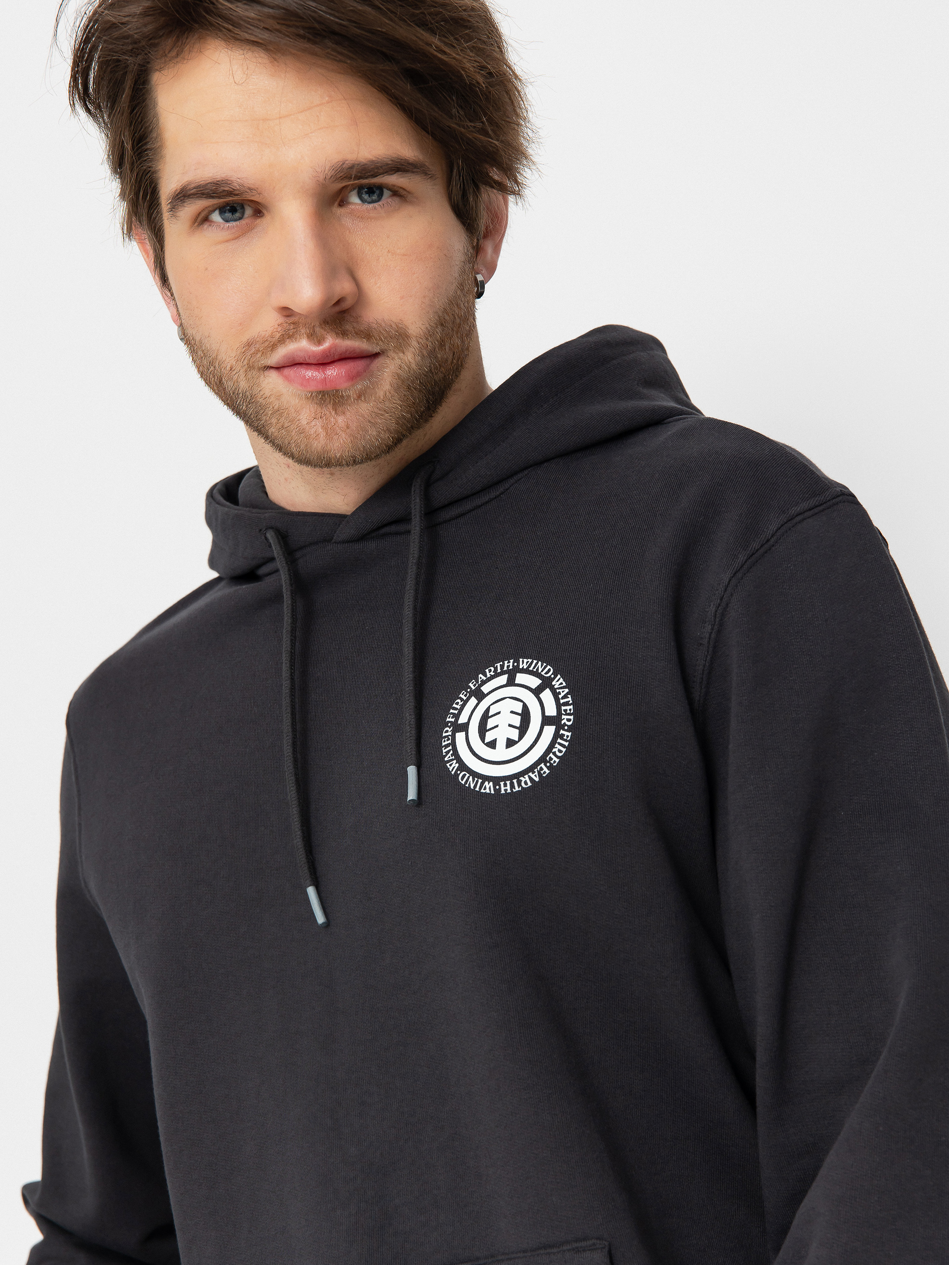 Bluza z kapturem Element Seal Bp HD (off black)