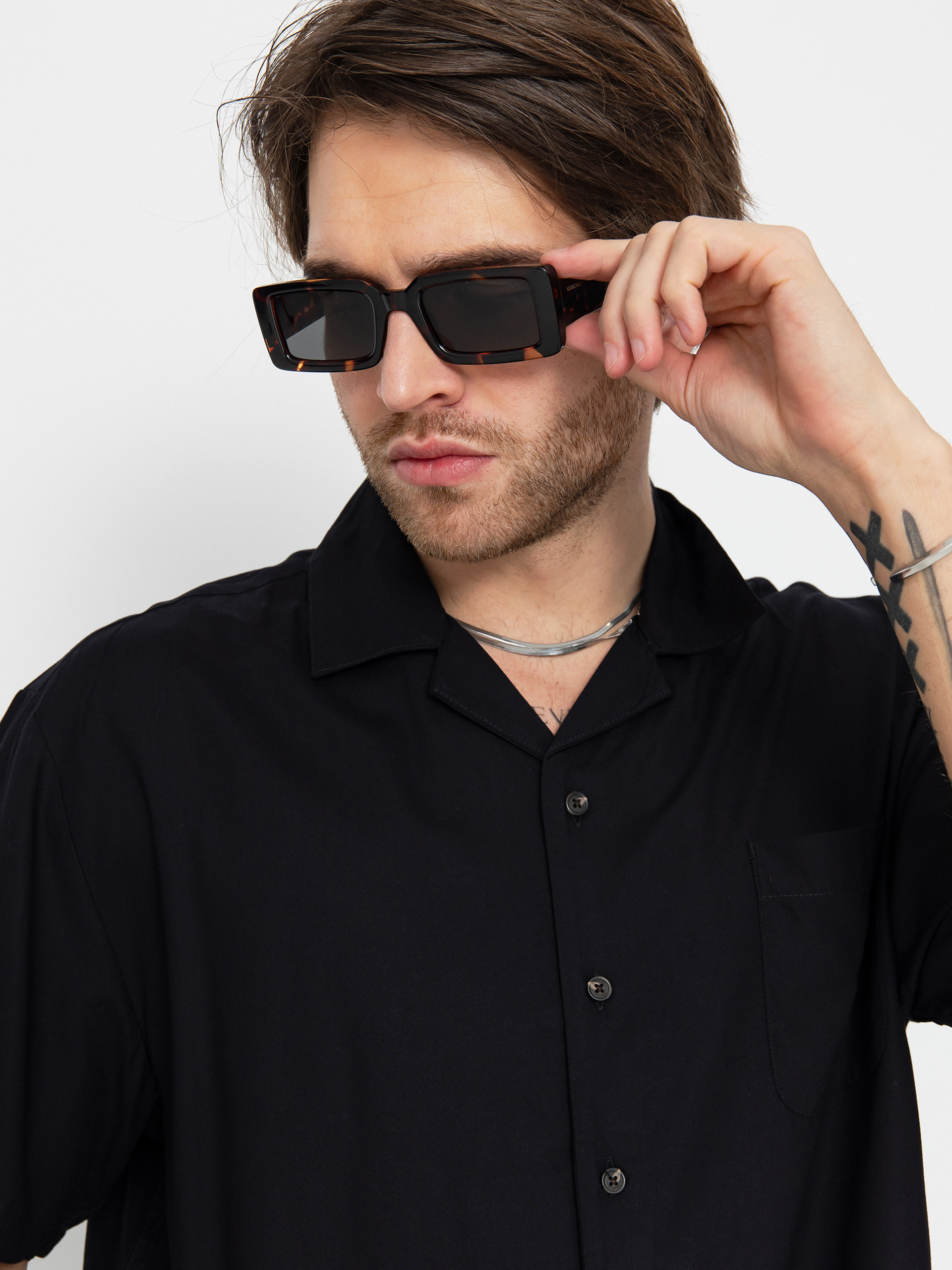 Koszula Brixton Bunker (black)