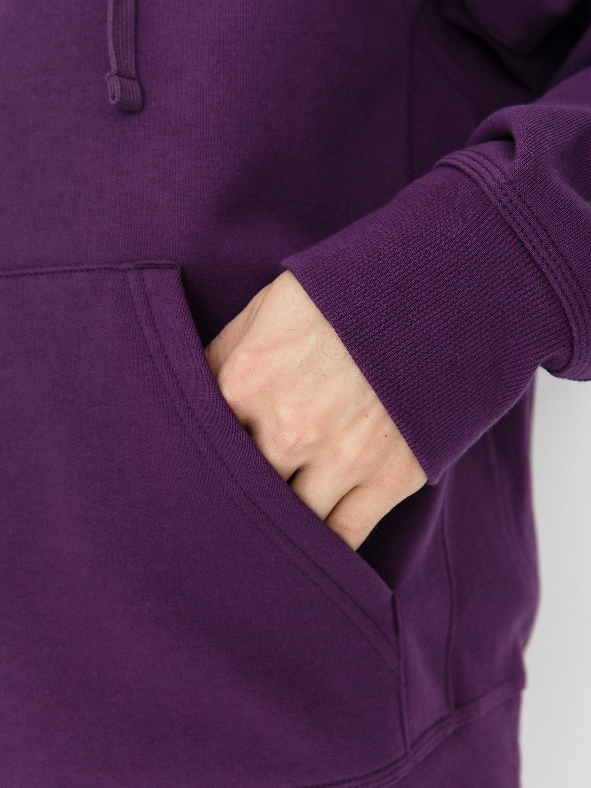 Bluza z kapturem Carhartt WIP American Script ZHD (huckleberry)