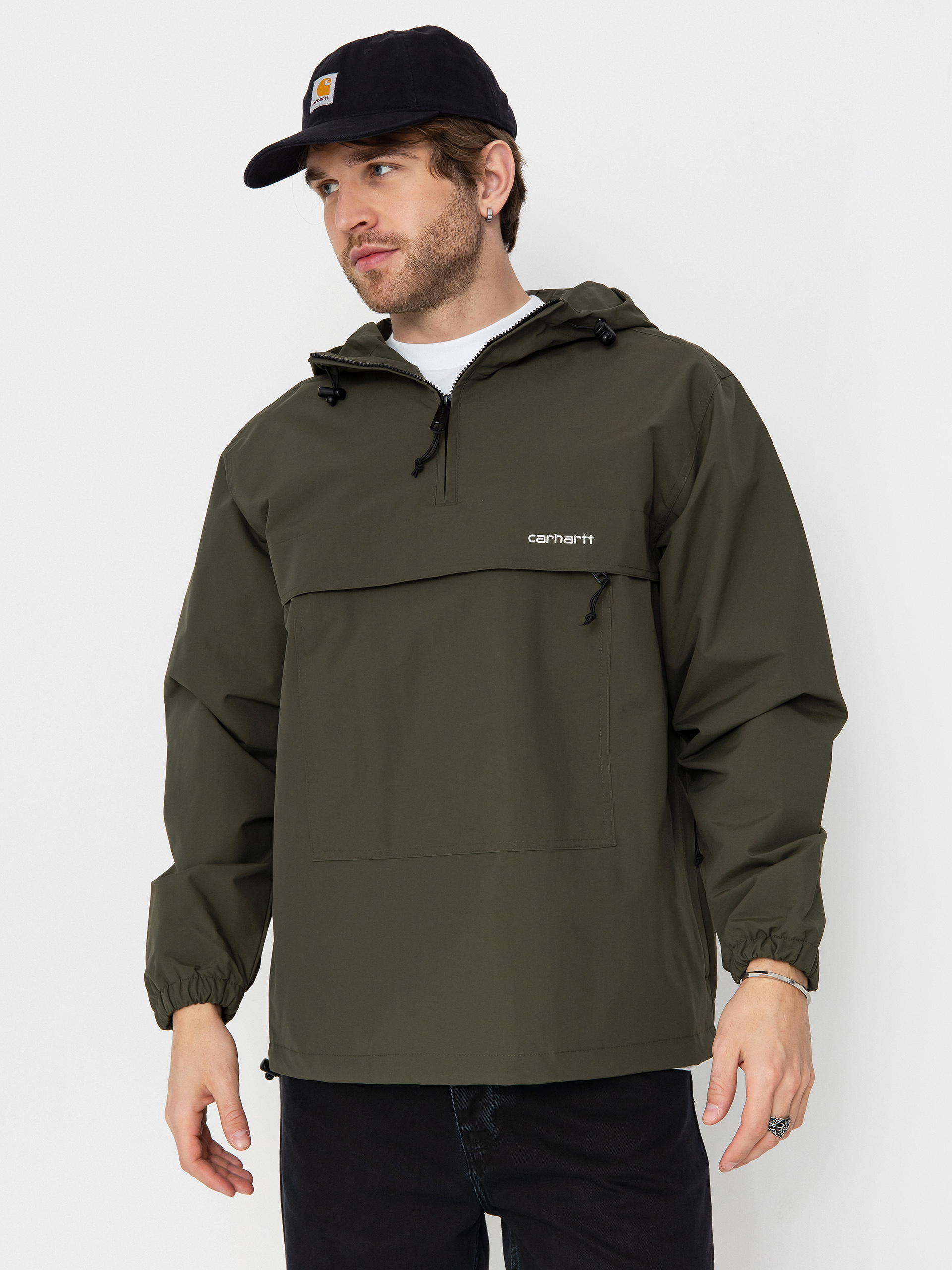 Kurtka Carhartt WIP Nimbus Pullover - czarny (black)