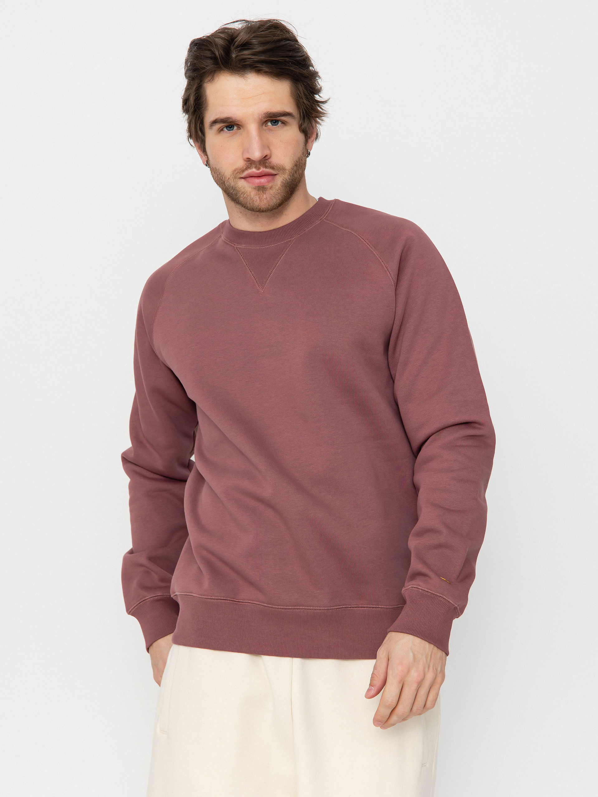Bluza Carhartt WIP Chase (dusky pink/gold)