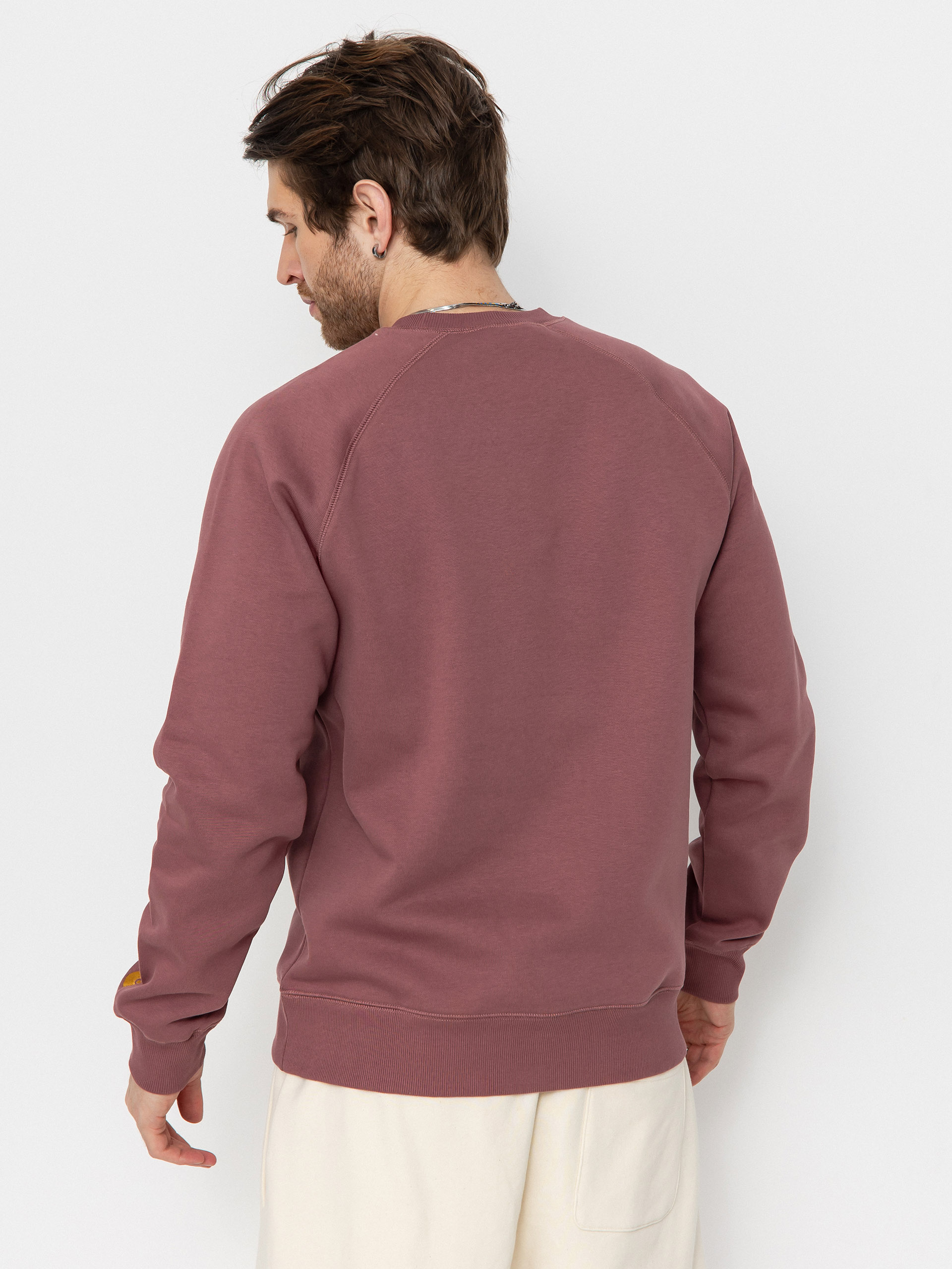 Bluza Carhartt WIP Chase (dusky pink/gold)
