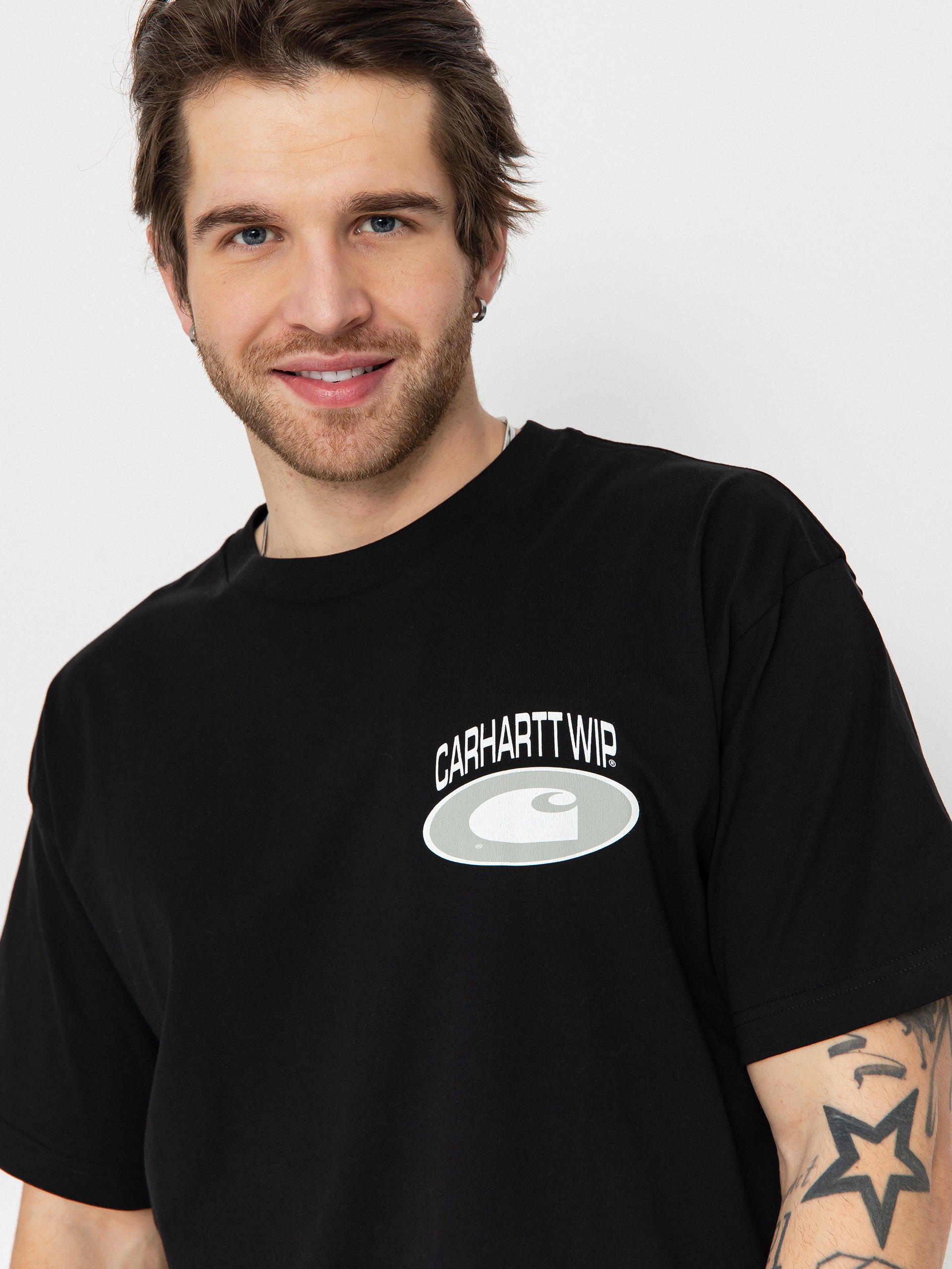 T-shirt Carhartt WIP Tire (black)