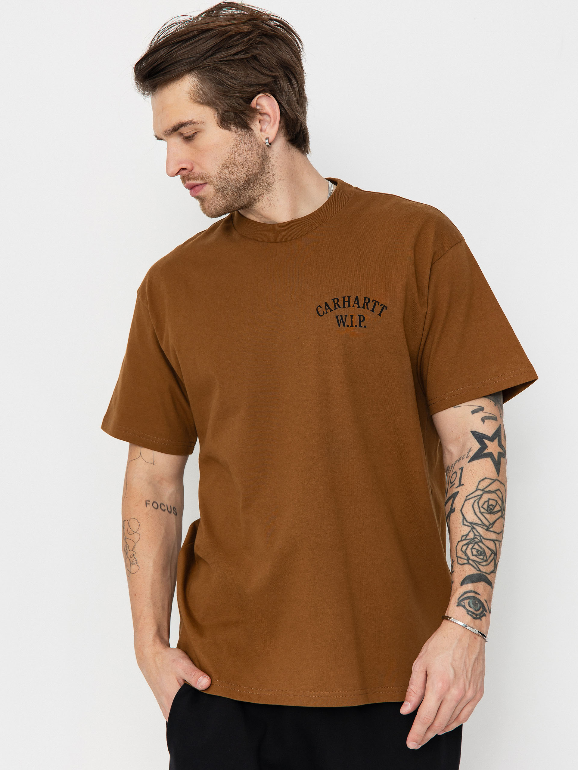 T-shirt Carhartt WIP Cabinetry (hamilton brown/black)