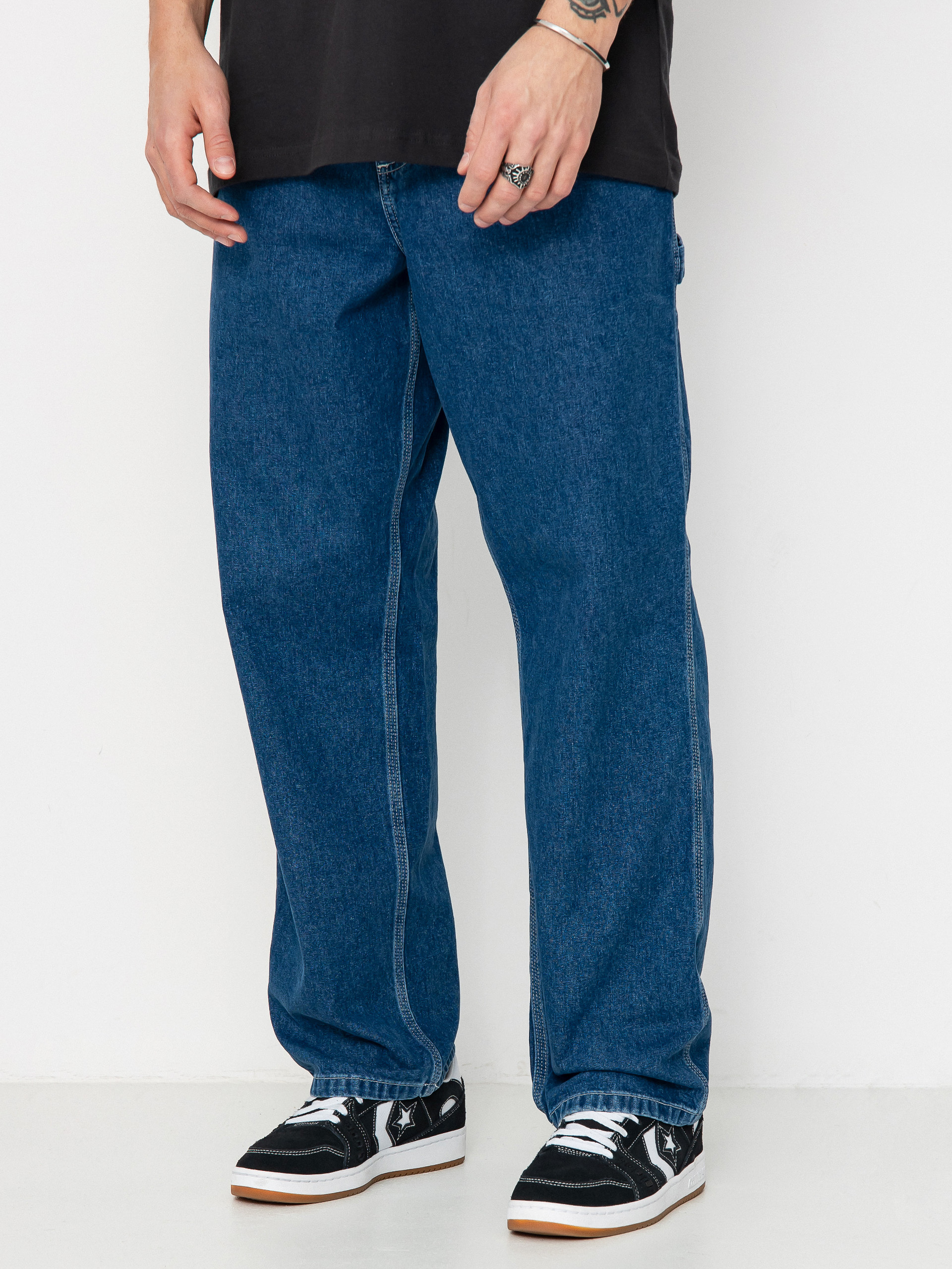 Spodnie Carhartt WIP Single Knee (blue)