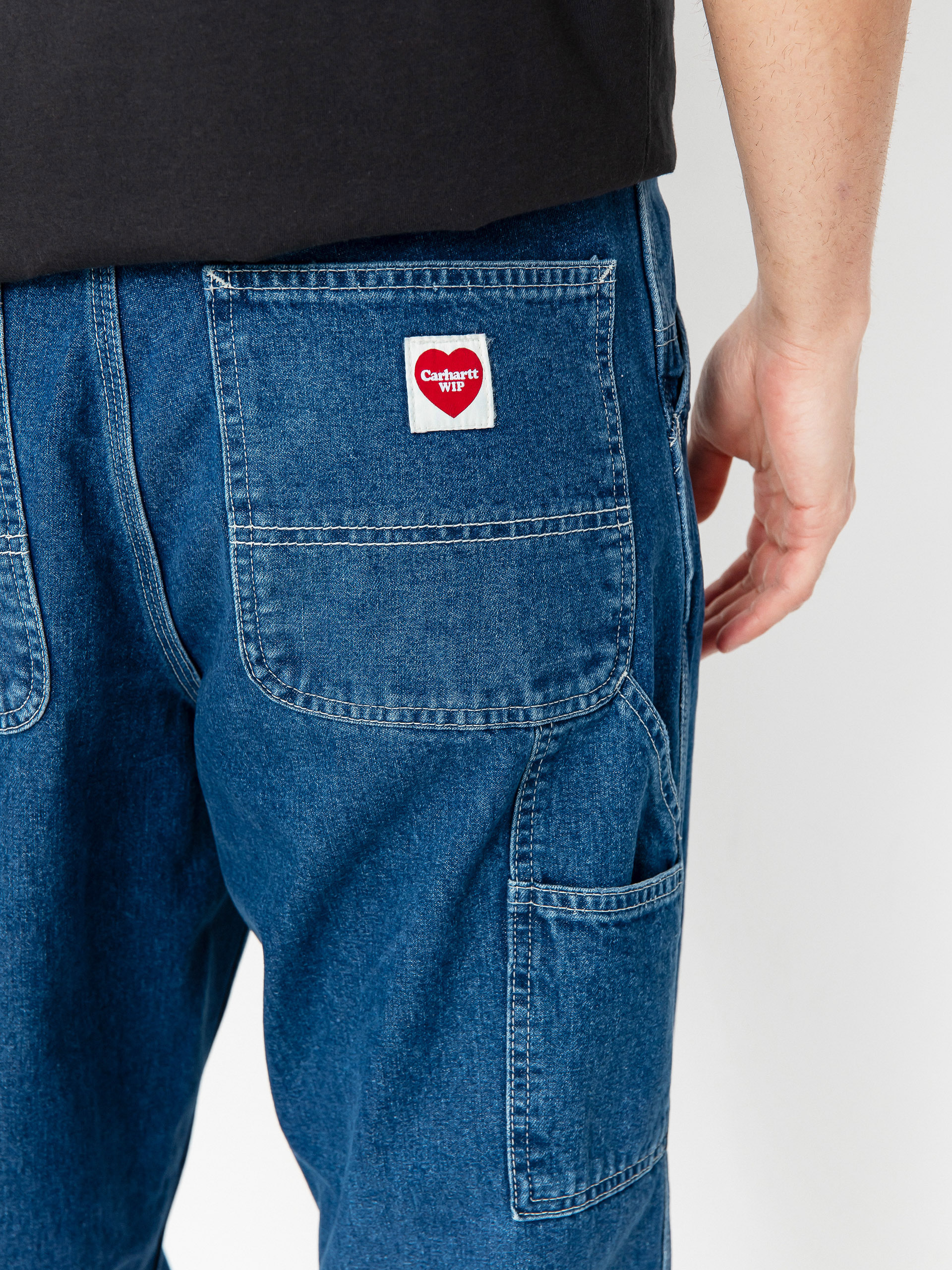 Spodnie Carhartt WIP Single Knee (blue)