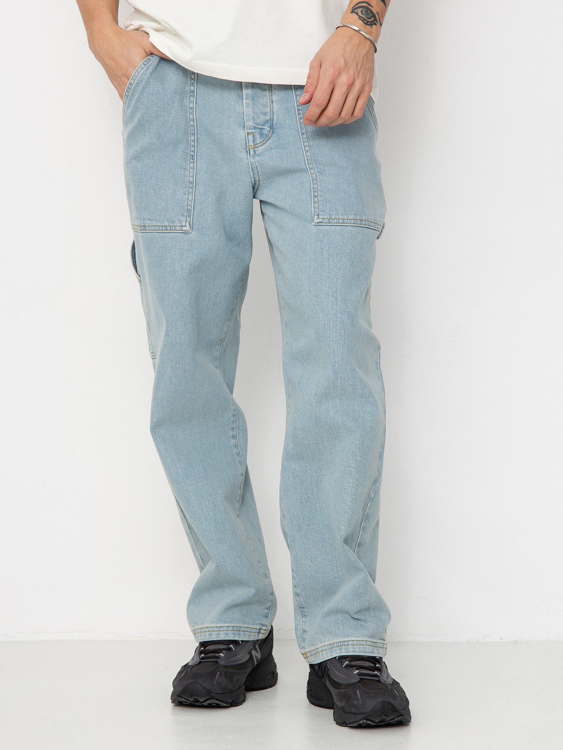 Spodnie Homeboy X Tra Work Pants Denim (moon)