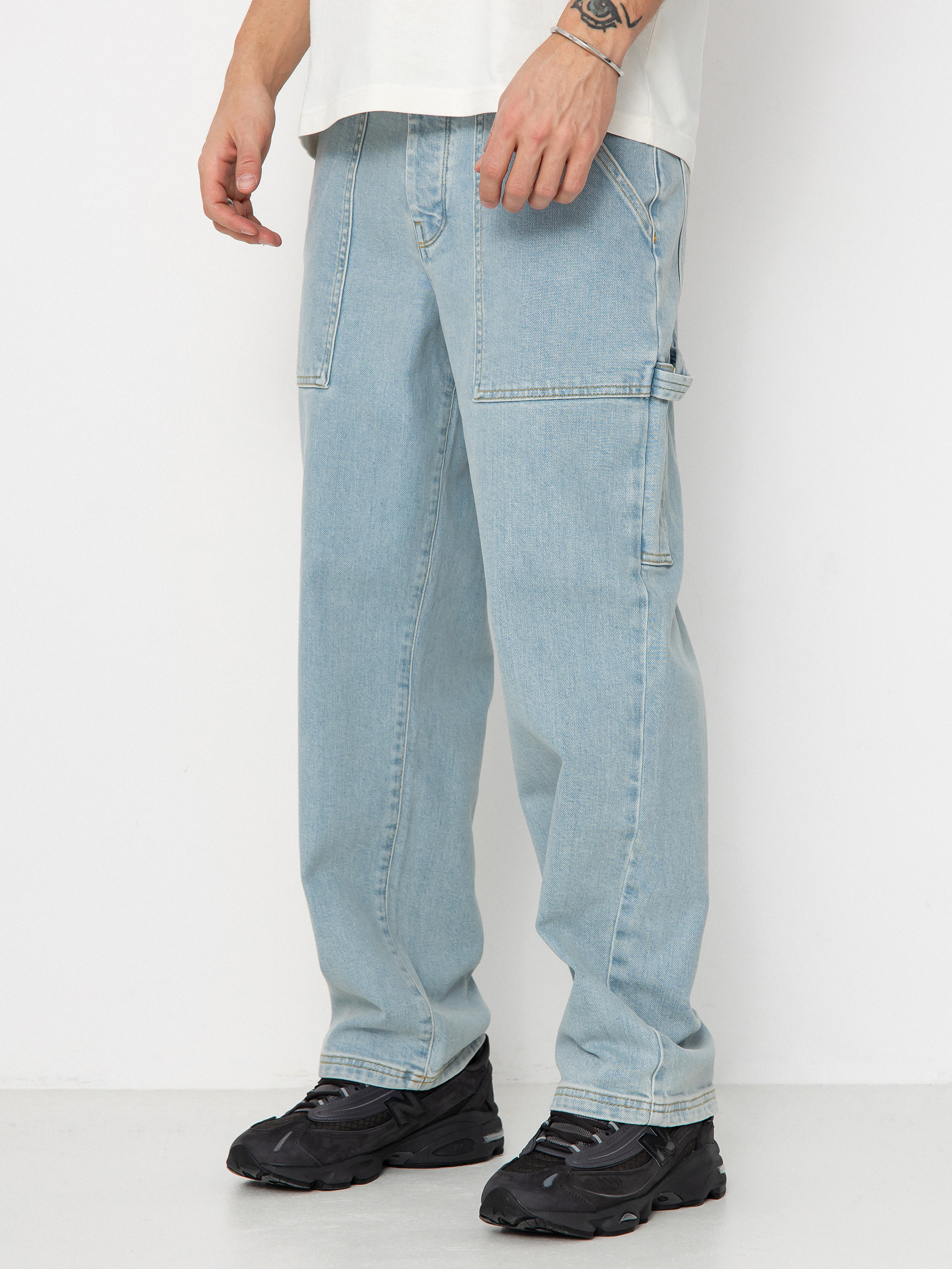 Spodnie Homeboy X Tra Work Pants Denim (moon)