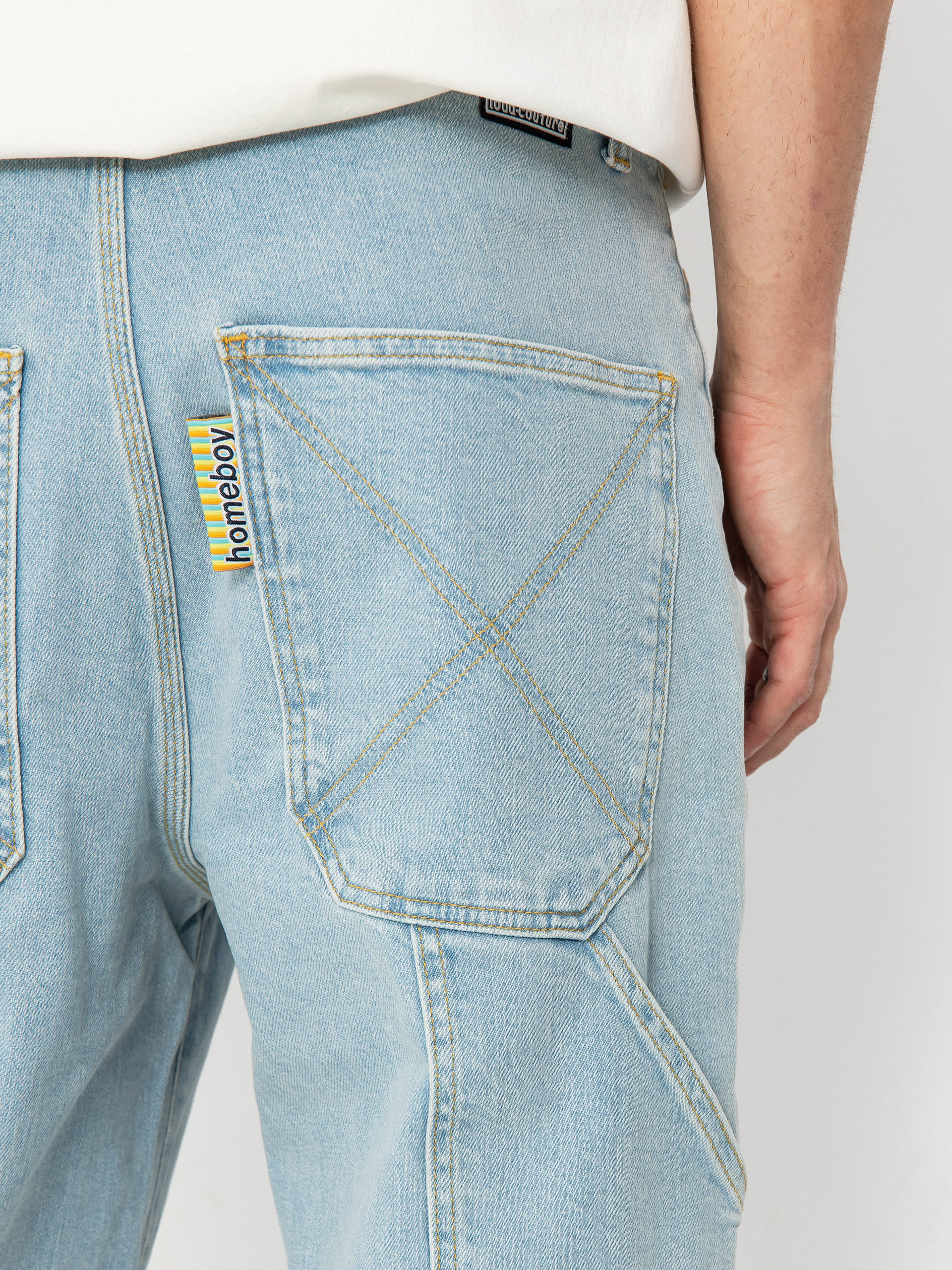 Spodnie Homeboy X Tra Work Pants Denim (moon)