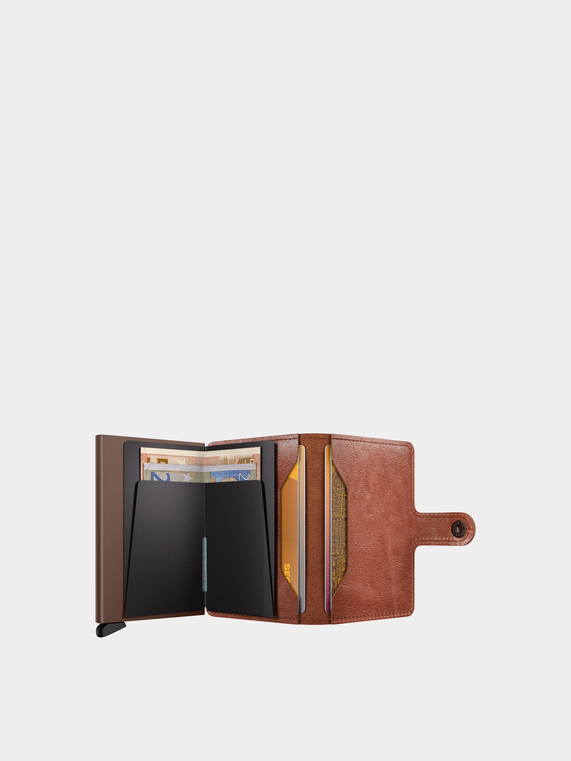 Portfel Secrid Miniwallet (vintage cognac brown)