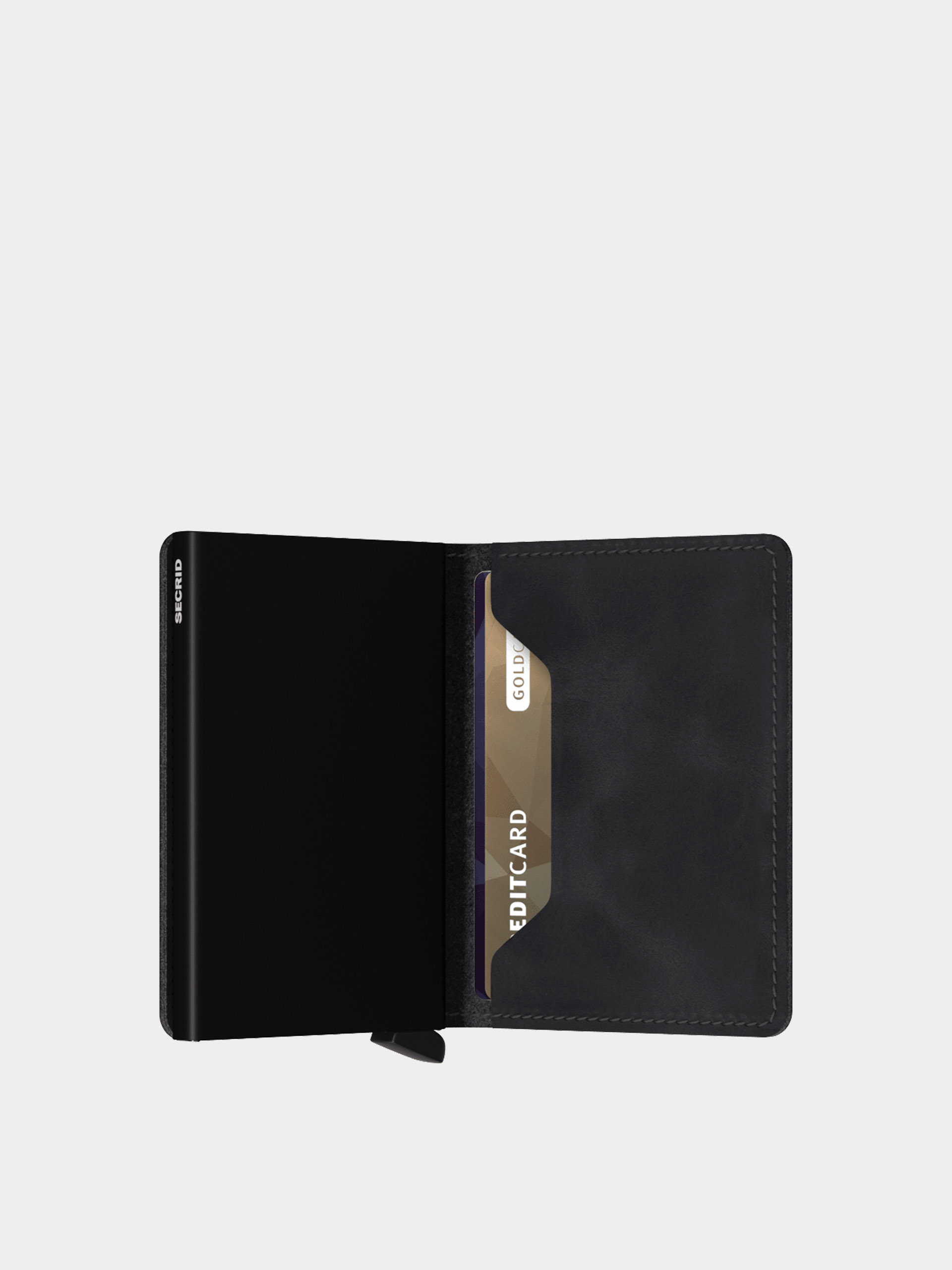Portfel Secrid Slimwallet (vintage black)