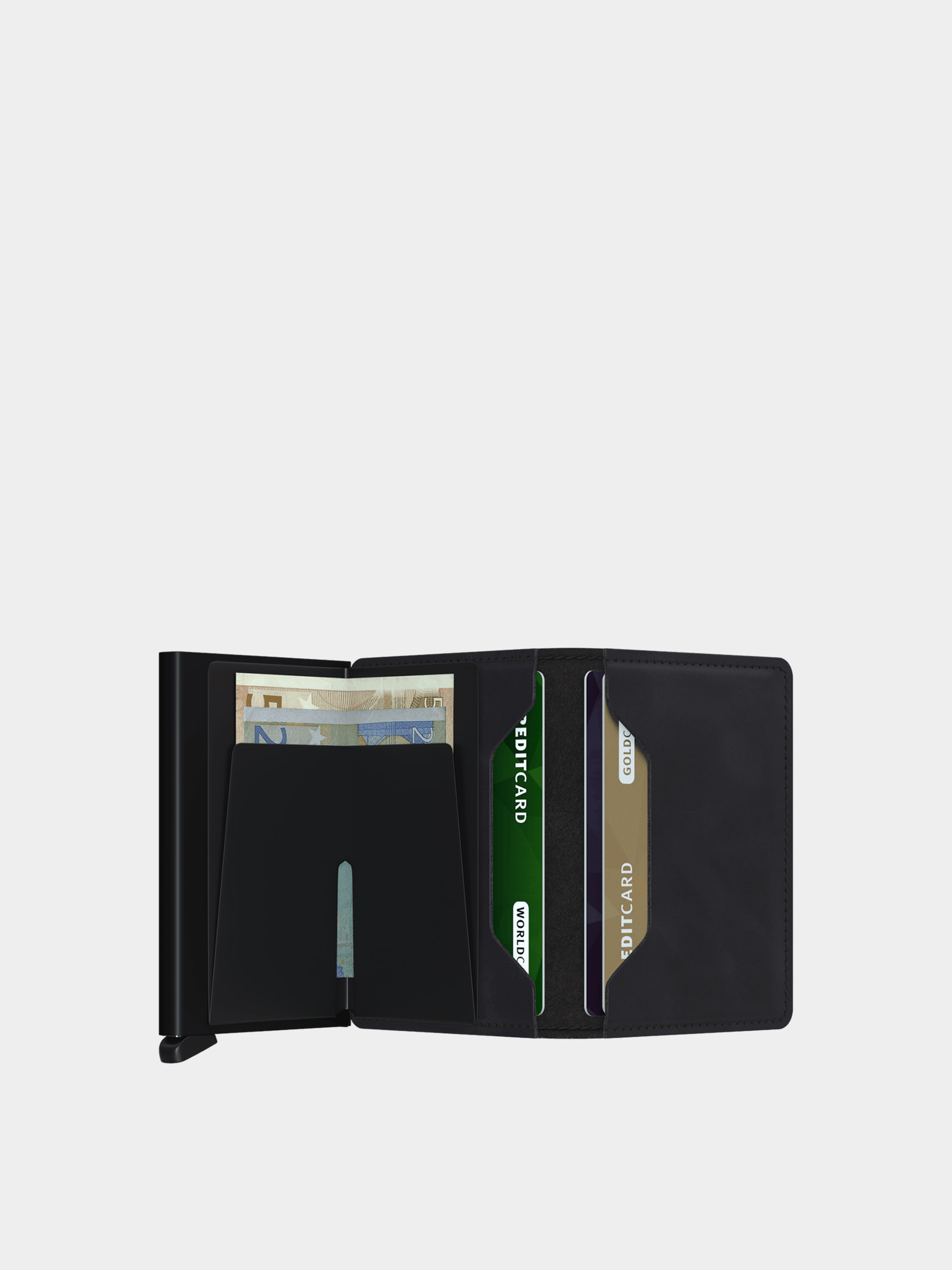 Portfel Secrid Slimwallet (vintage black)
