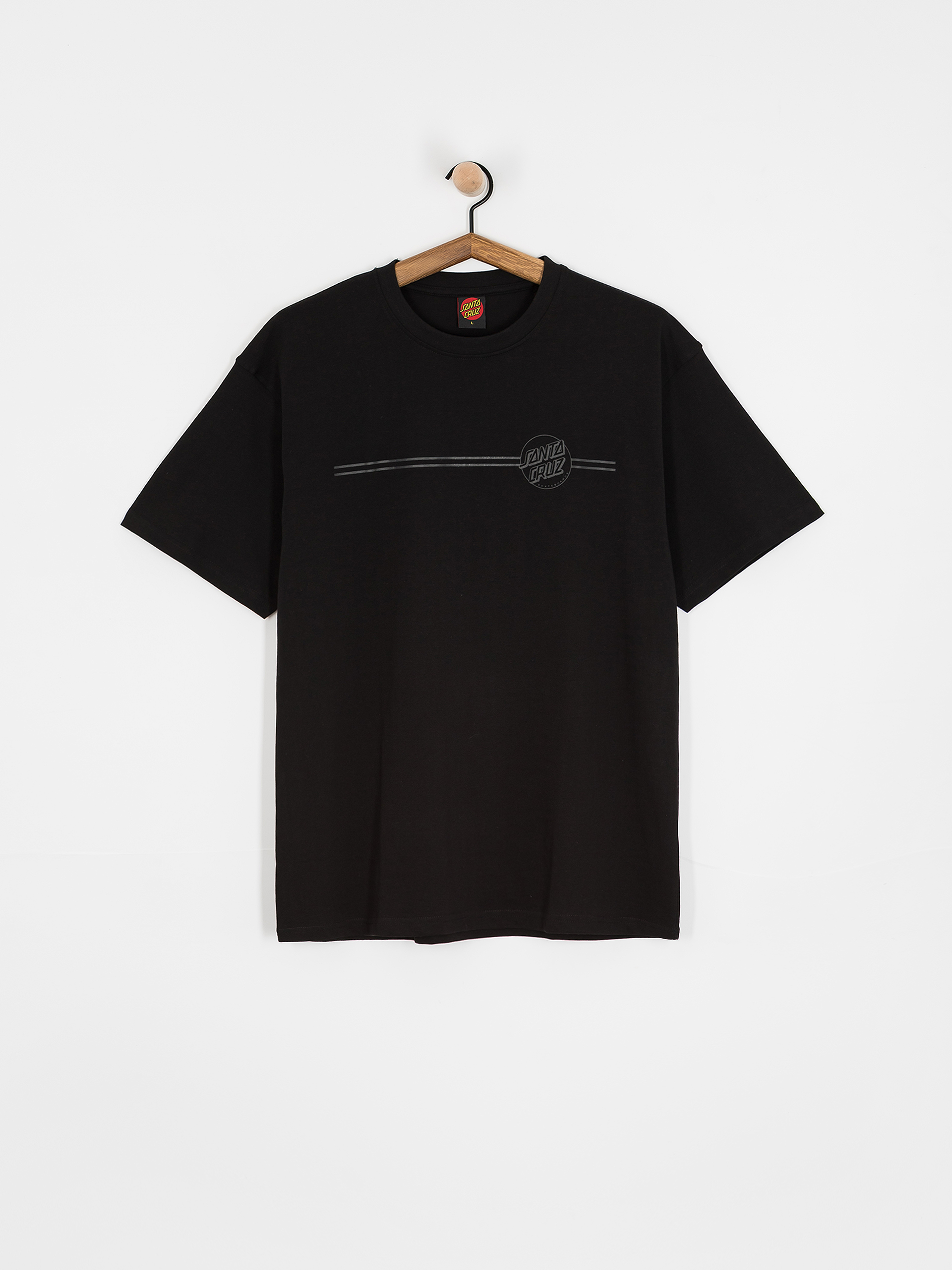 T-shirt Santa Cruz Tonal Opus Dot Stripe (black)