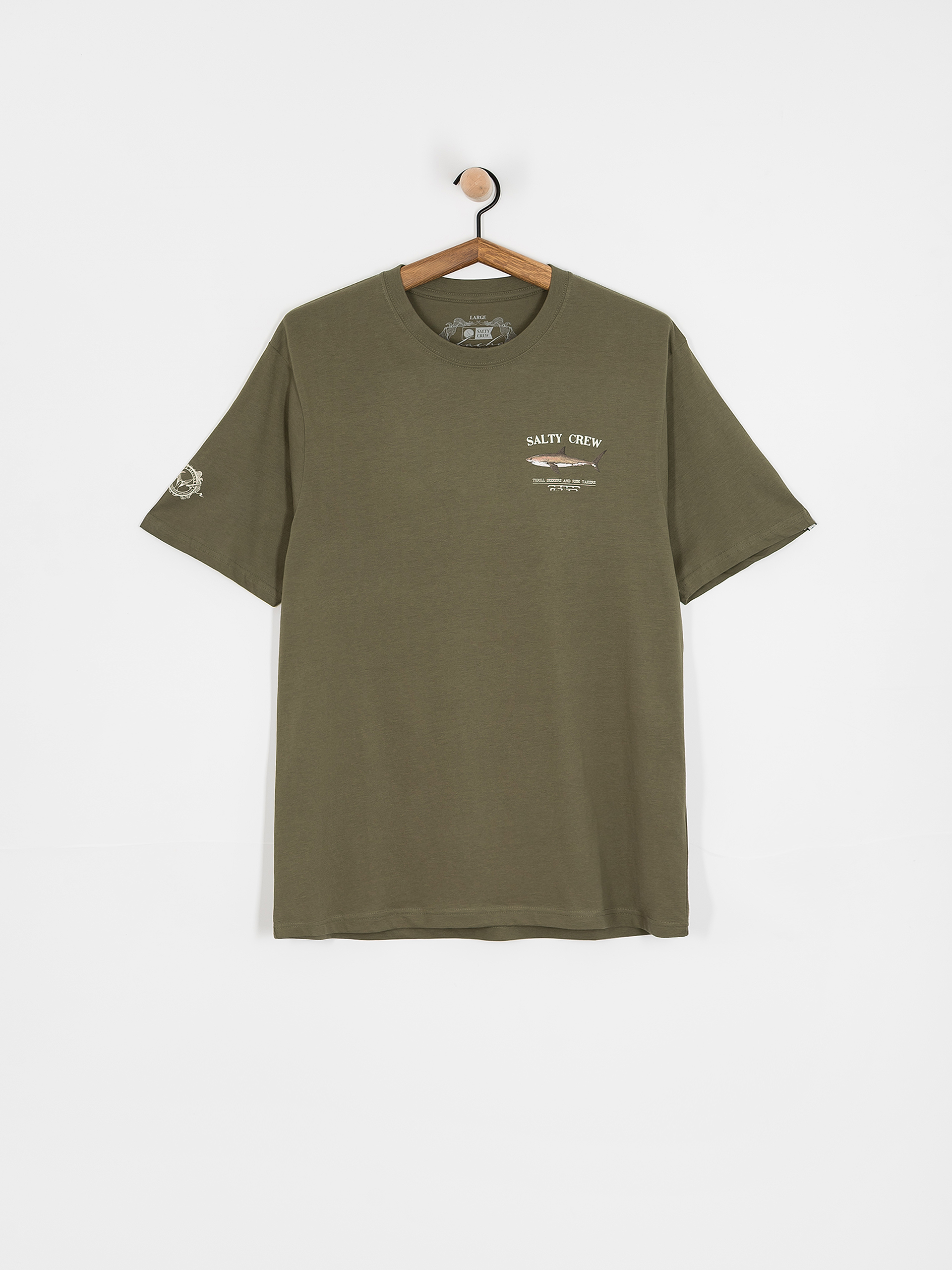T-shirt Salty Crew Bruce Premium (dusty olive)