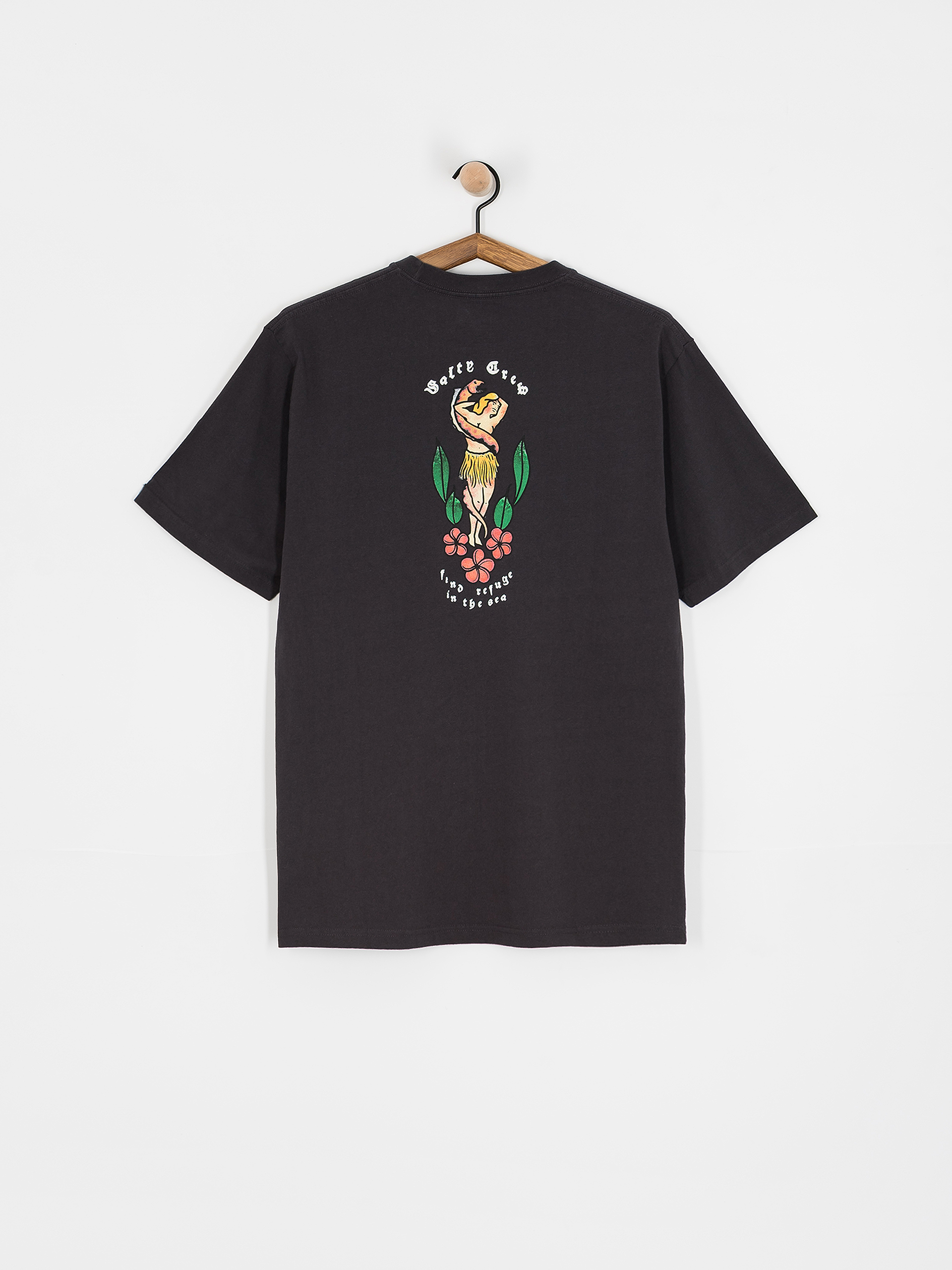 T-shirt Salty Crew Hopper Vintage (vintage black)