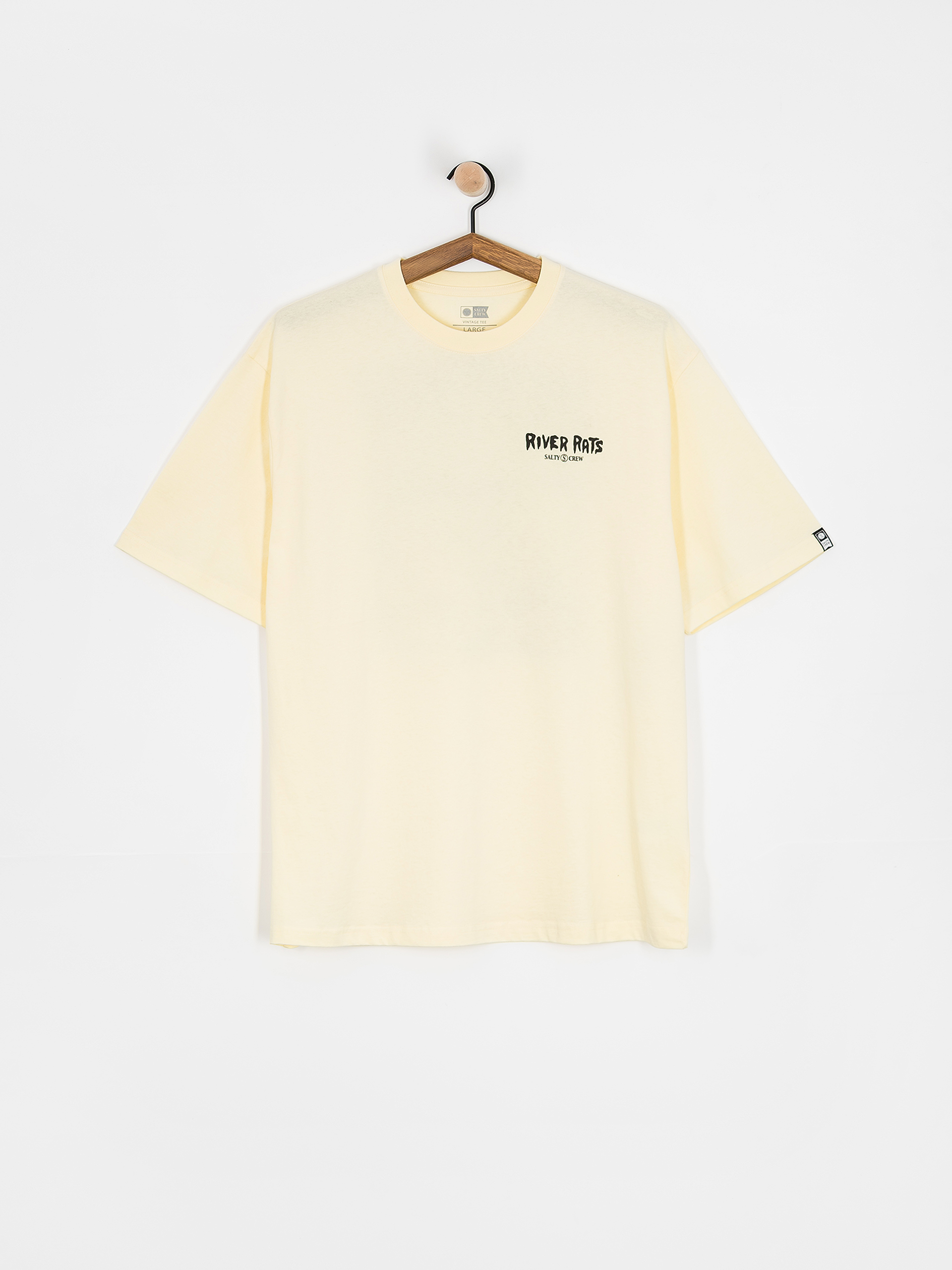 T-shirt Salty Crew River Rats (transparent yellow)