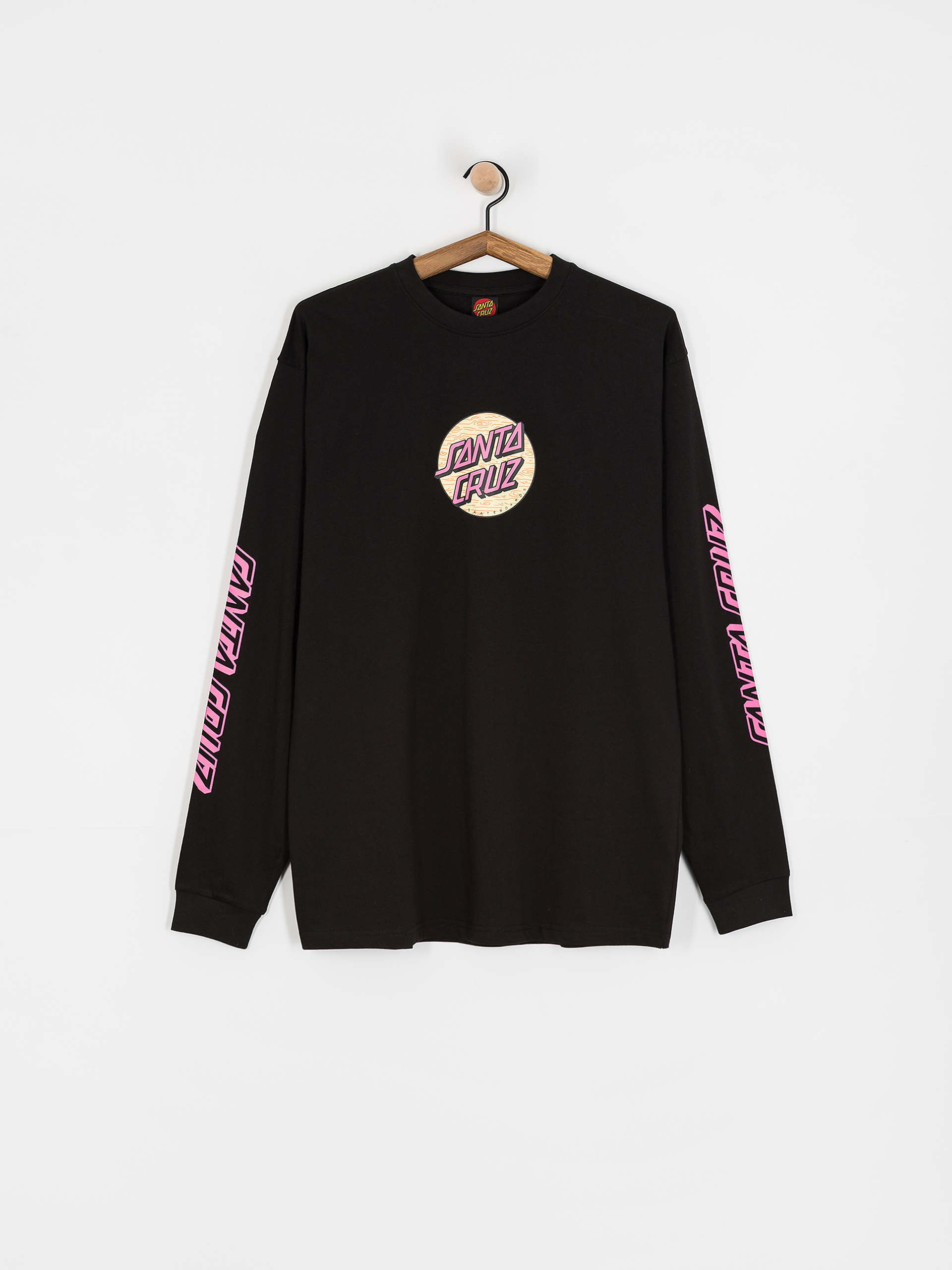 Longsleeve Patagonia P 6 Logo Responsibili - czarny (black)