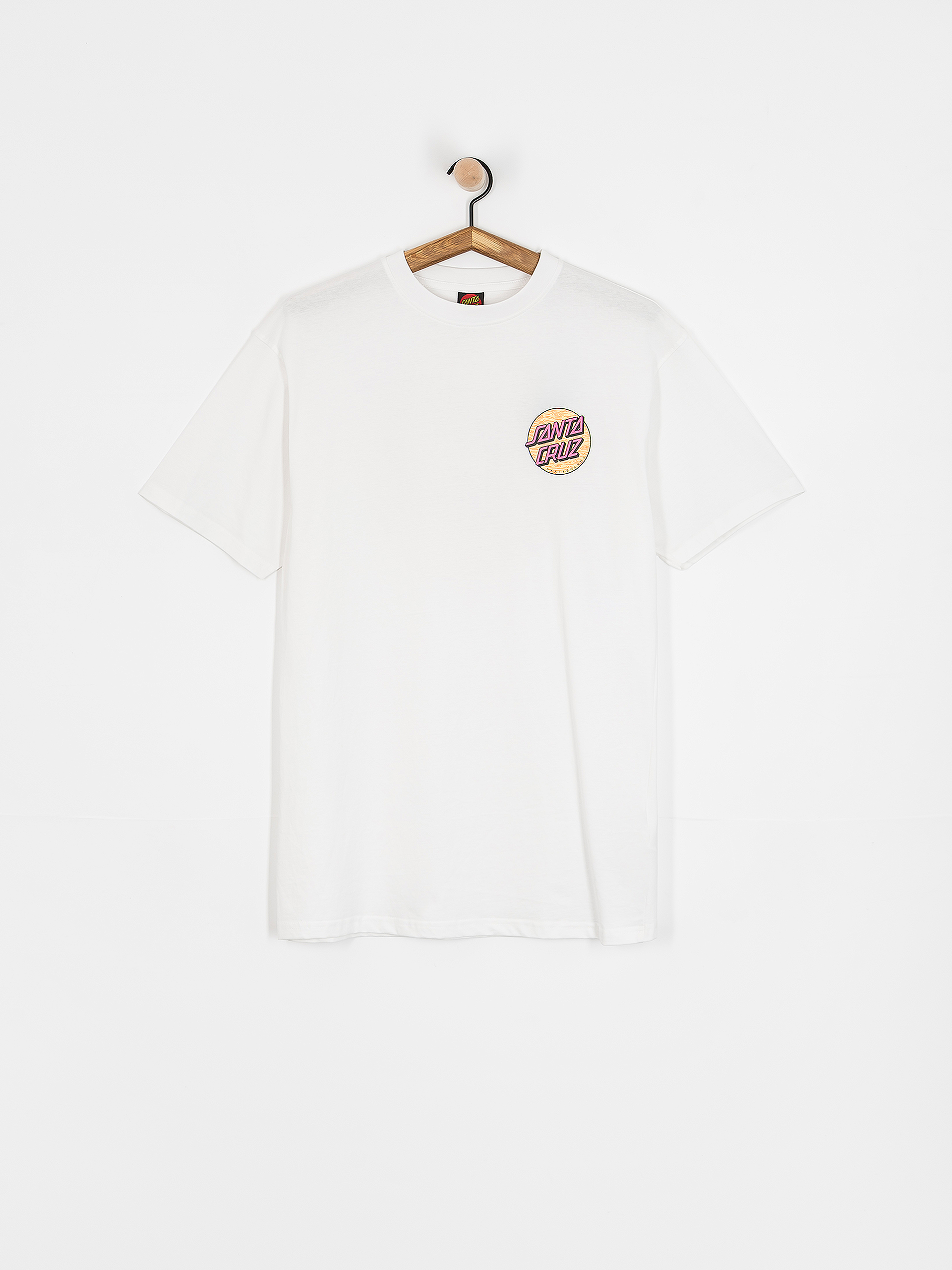 T-shirt Santa Cruz Wagon Dot Chest (white)