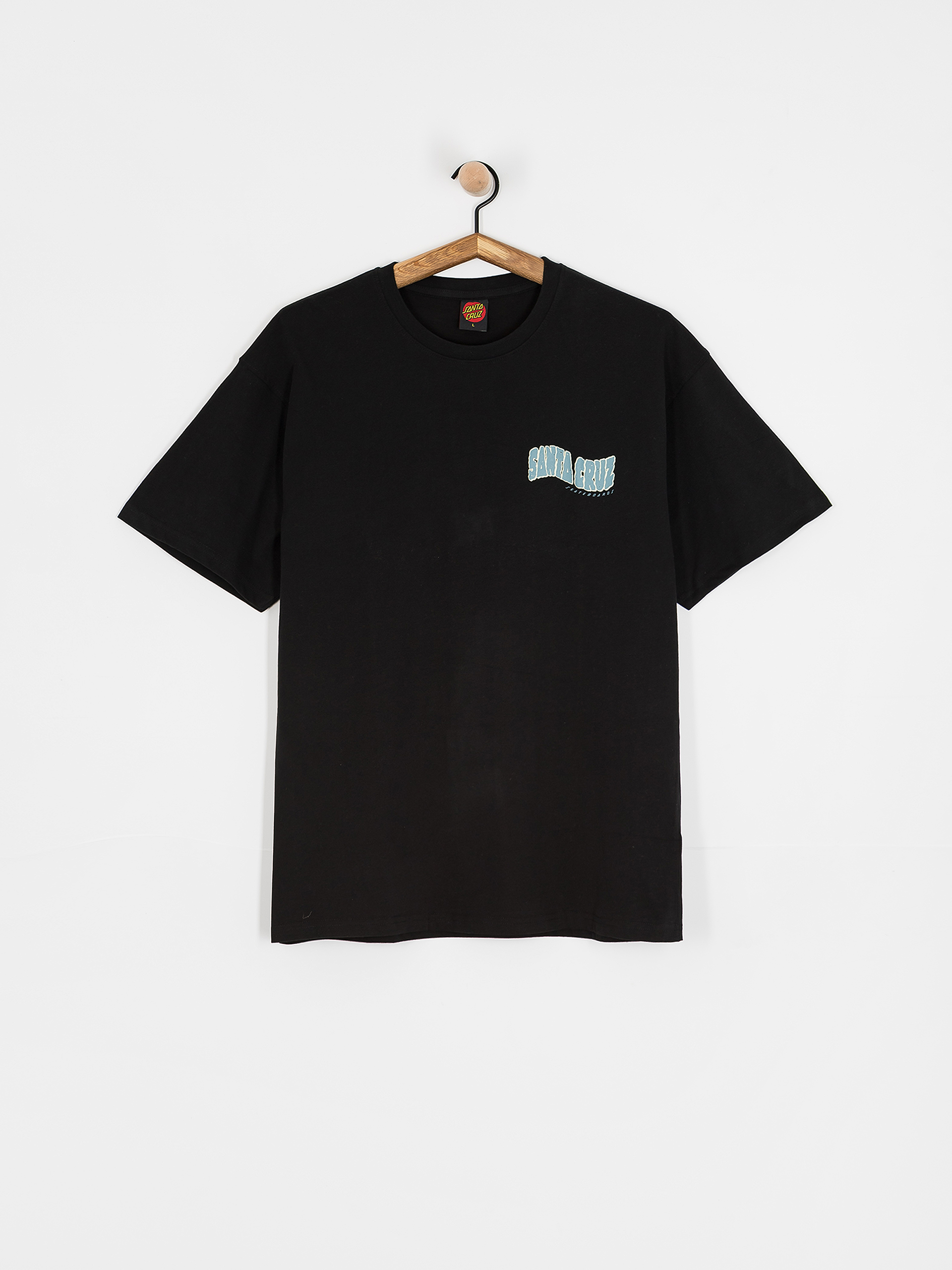 T-shirt Santa Cruz Tiki Hand Strip (black)