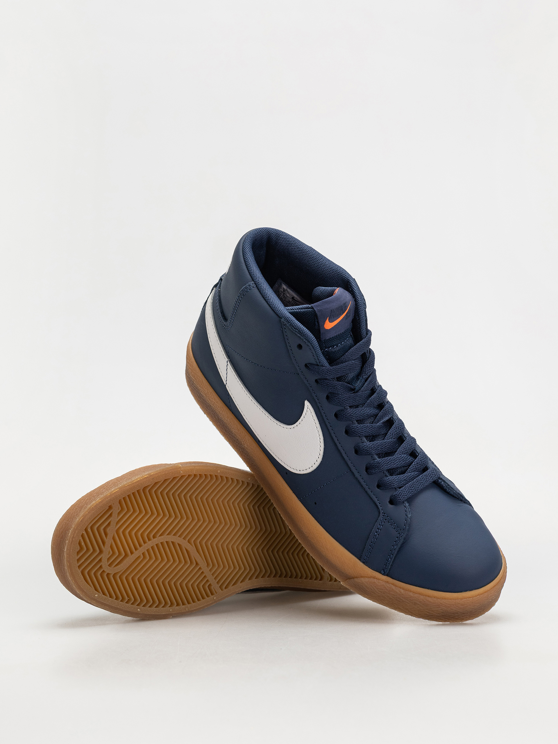 Buty Nike SB Zoom Blazer Mid Iso (navy/white navy gum light brown)