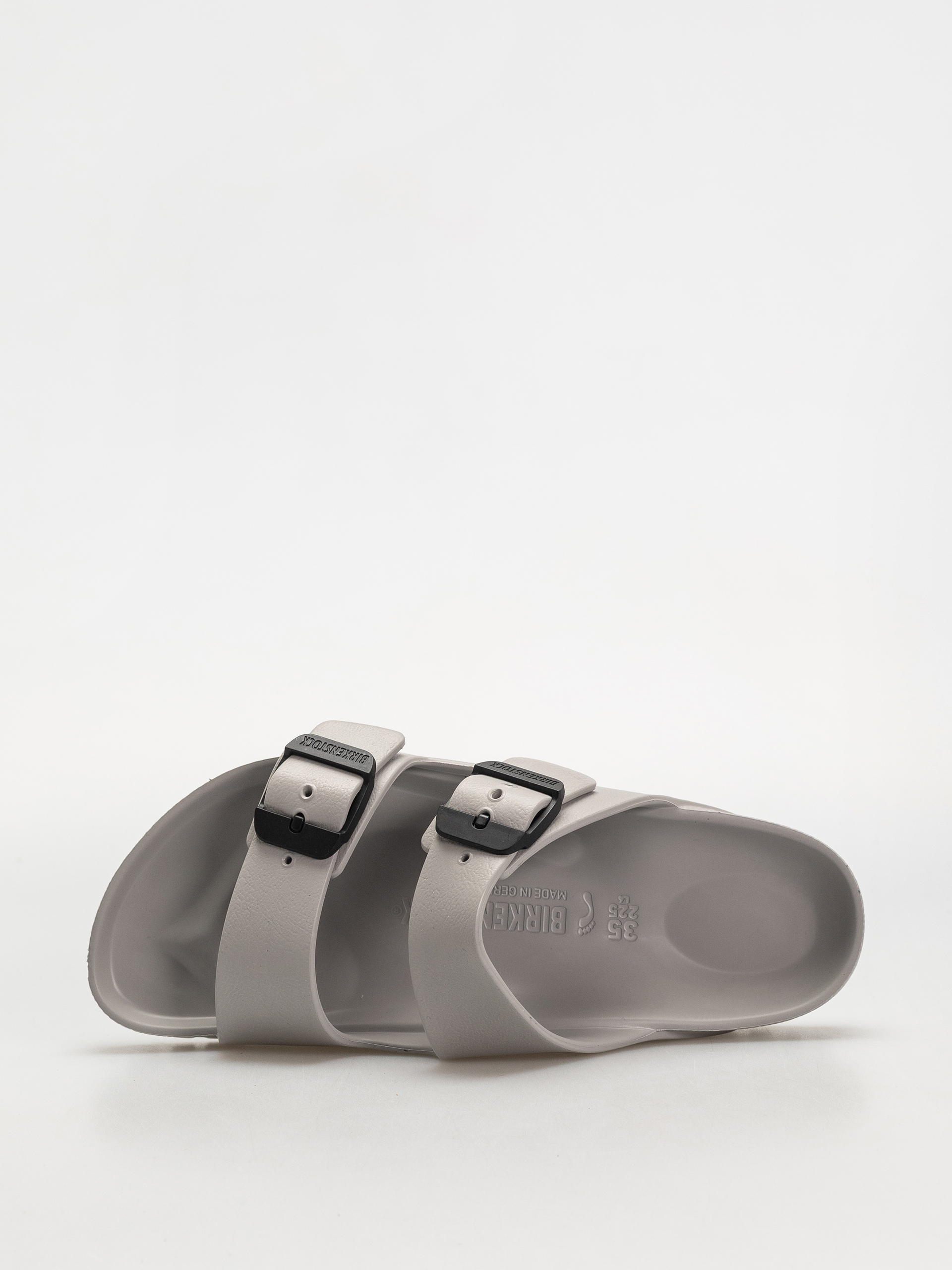 Klapki Birkenstock Arizona Stealth Buckle EVA Narrow Wmn (stone coin/black)